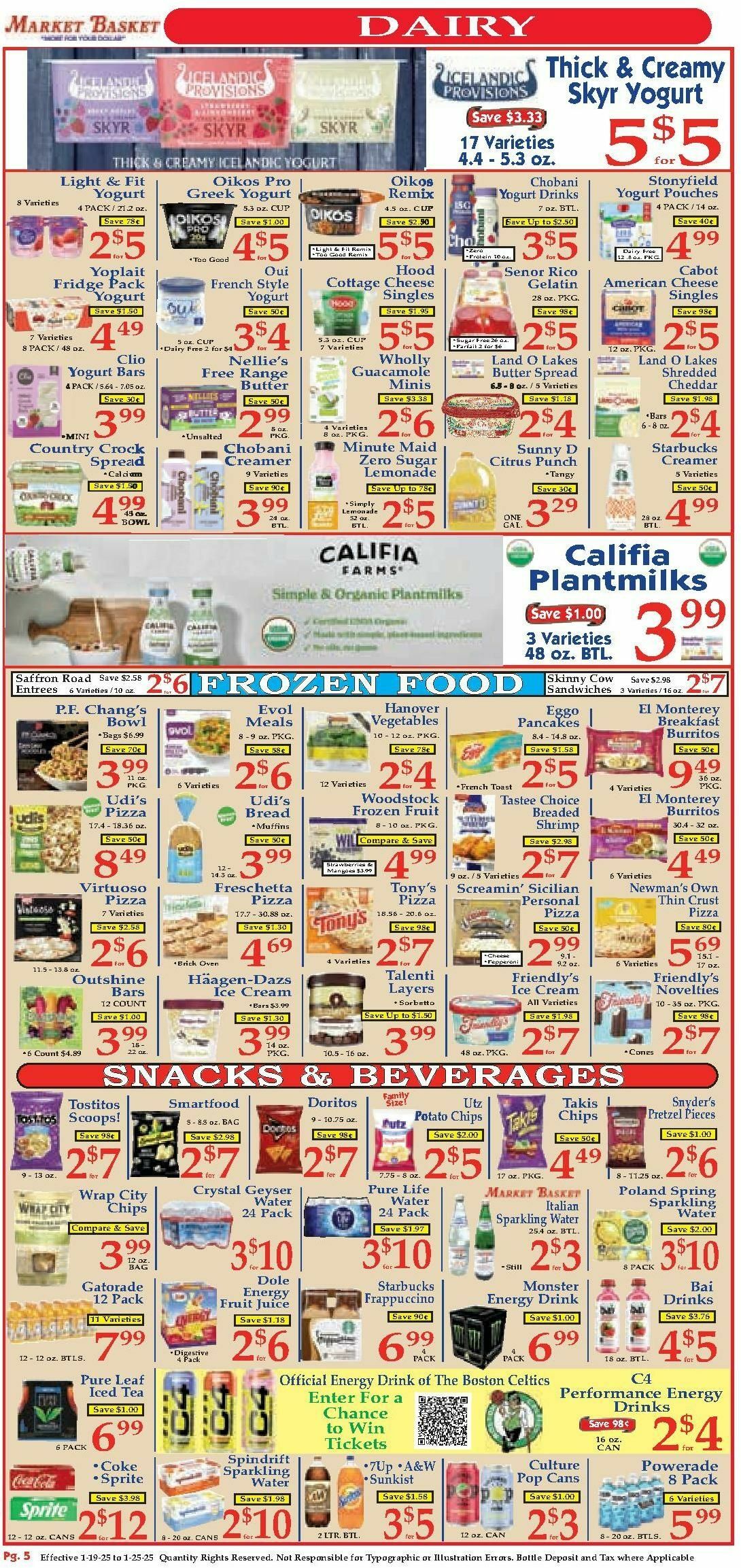Market Basket Weekly Ad from January 19