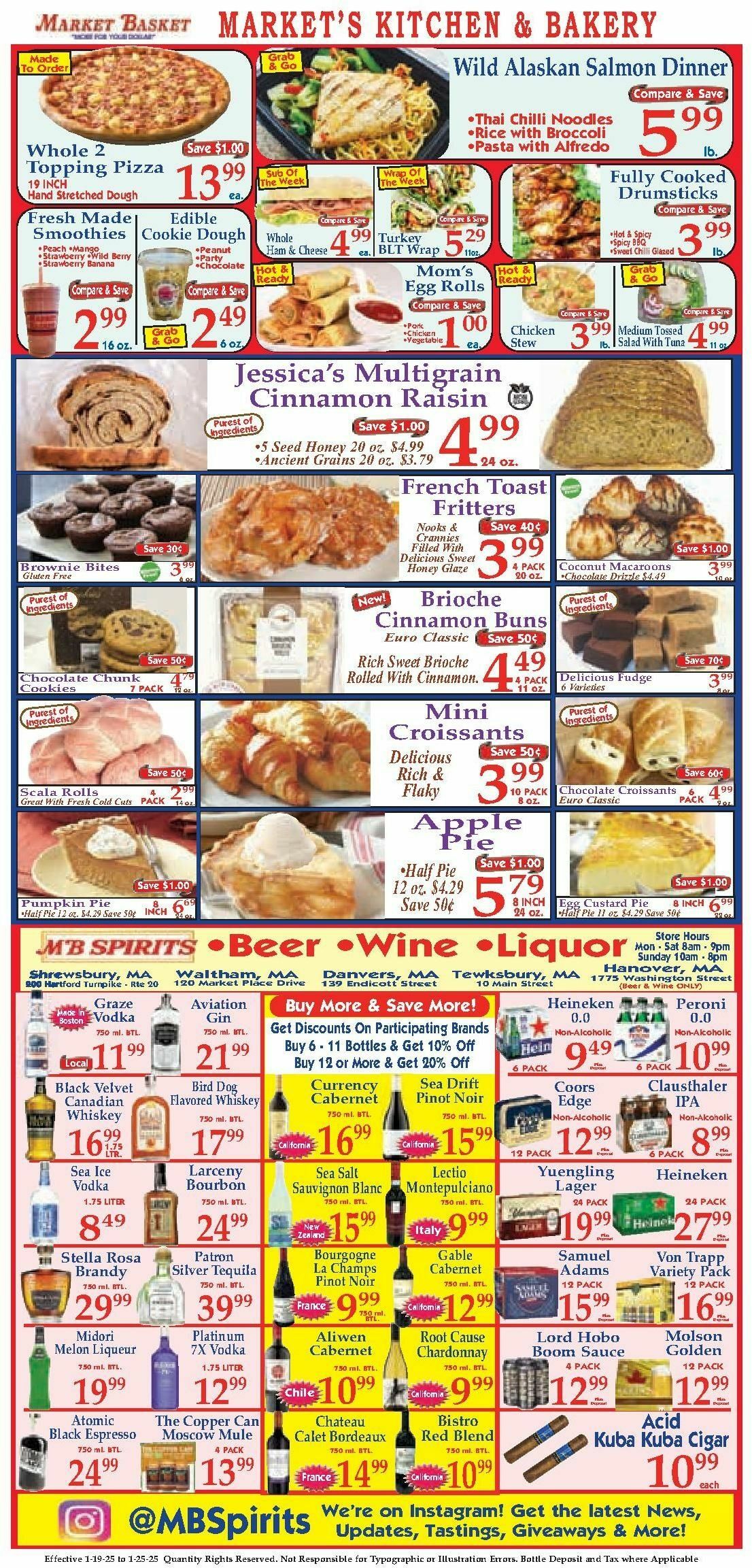 Market Basket Weekly Ad from January 19