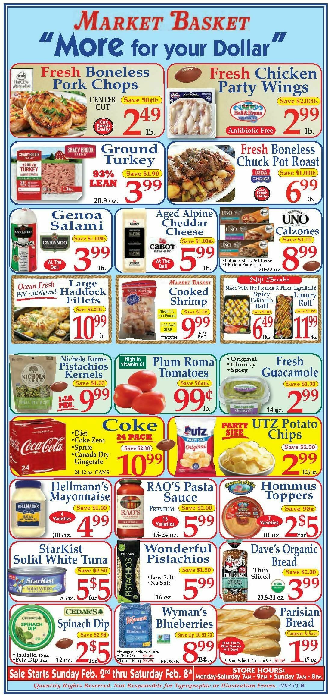 Market Basket Weekly Ad from February 2
