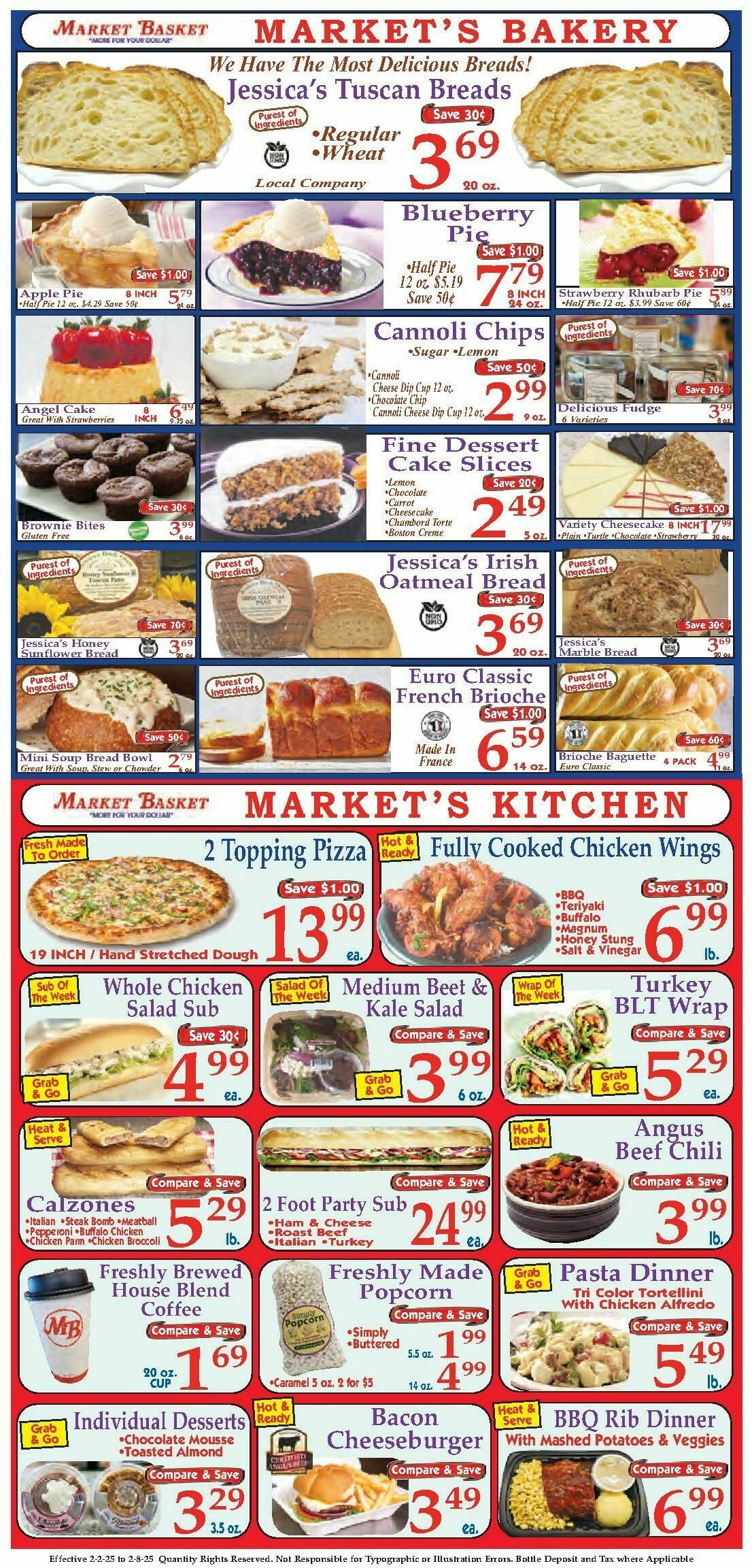 Market Basket Weekly Ad from February 2