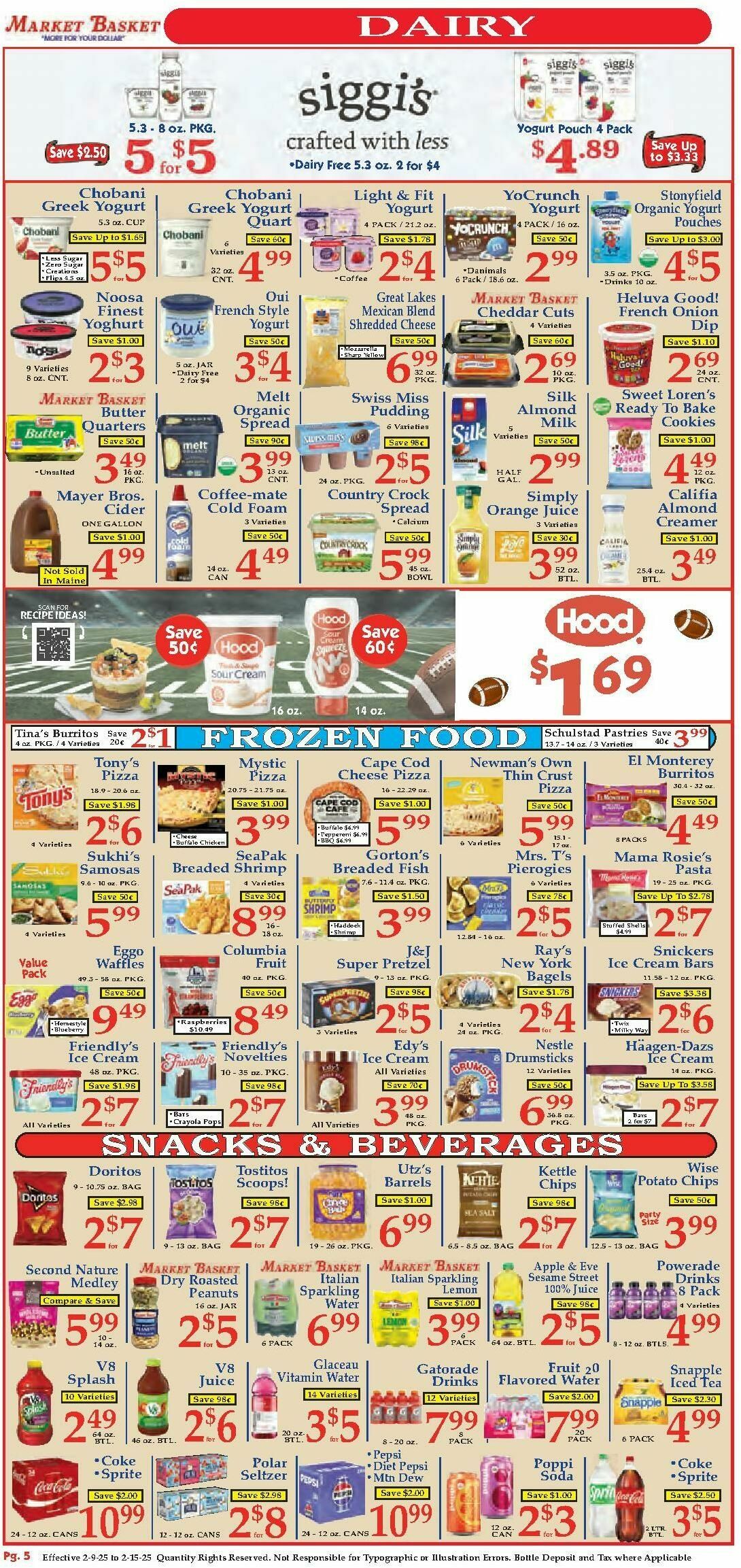 Market Basket Weekly Ad from February 9