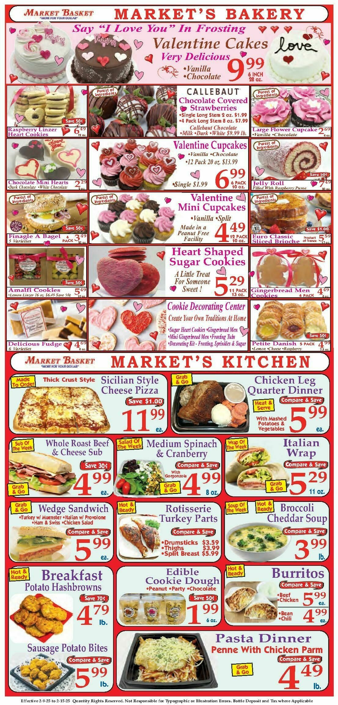 Market Basket Weekly Ad from February 9