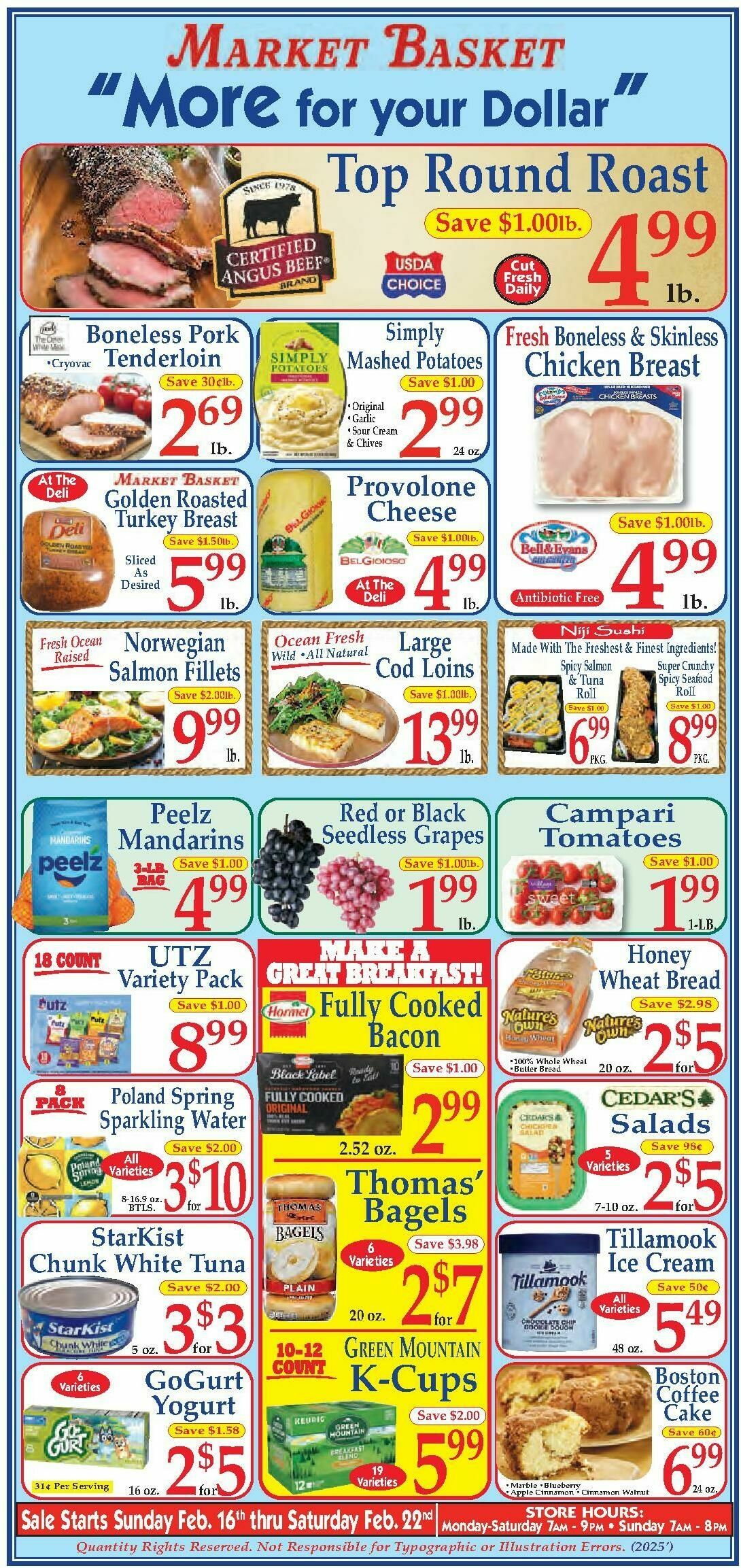 Market Basket Weekly Ad from February 16