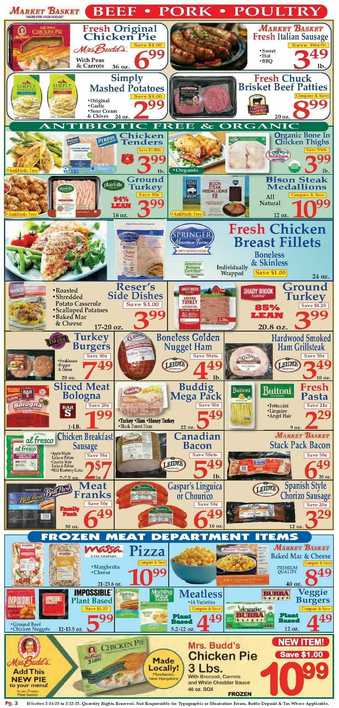 Market Basket Weekly Ad from February 16