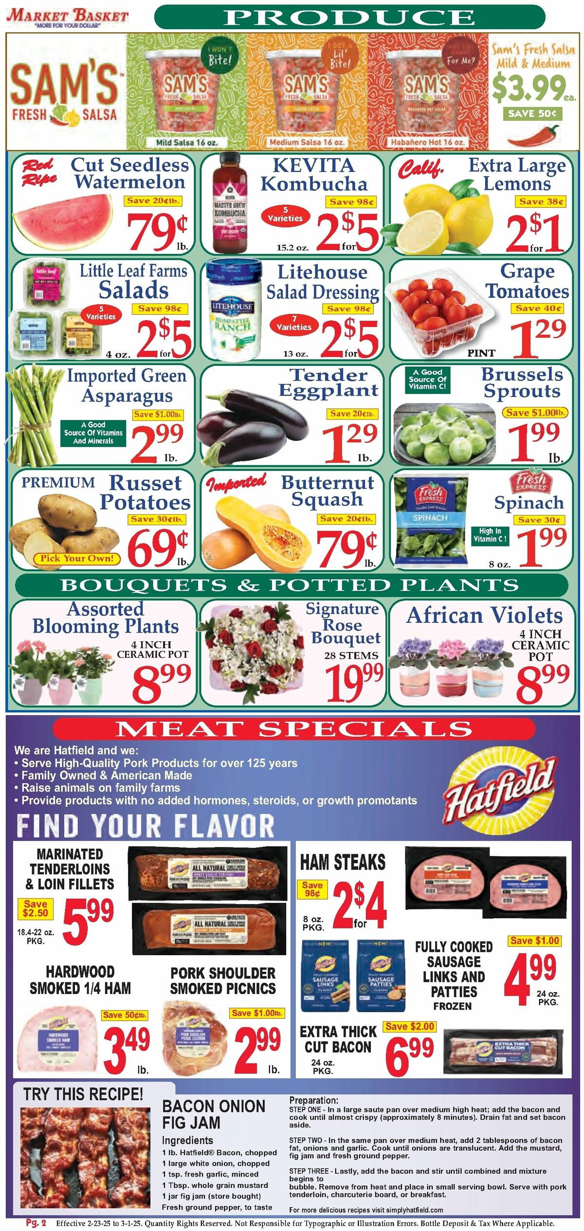 Market Basket Weekly Ad from February 23