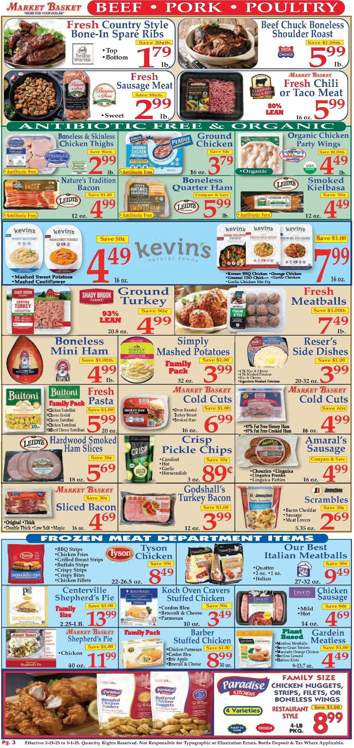 Market Basket Weekly Ad from February 23