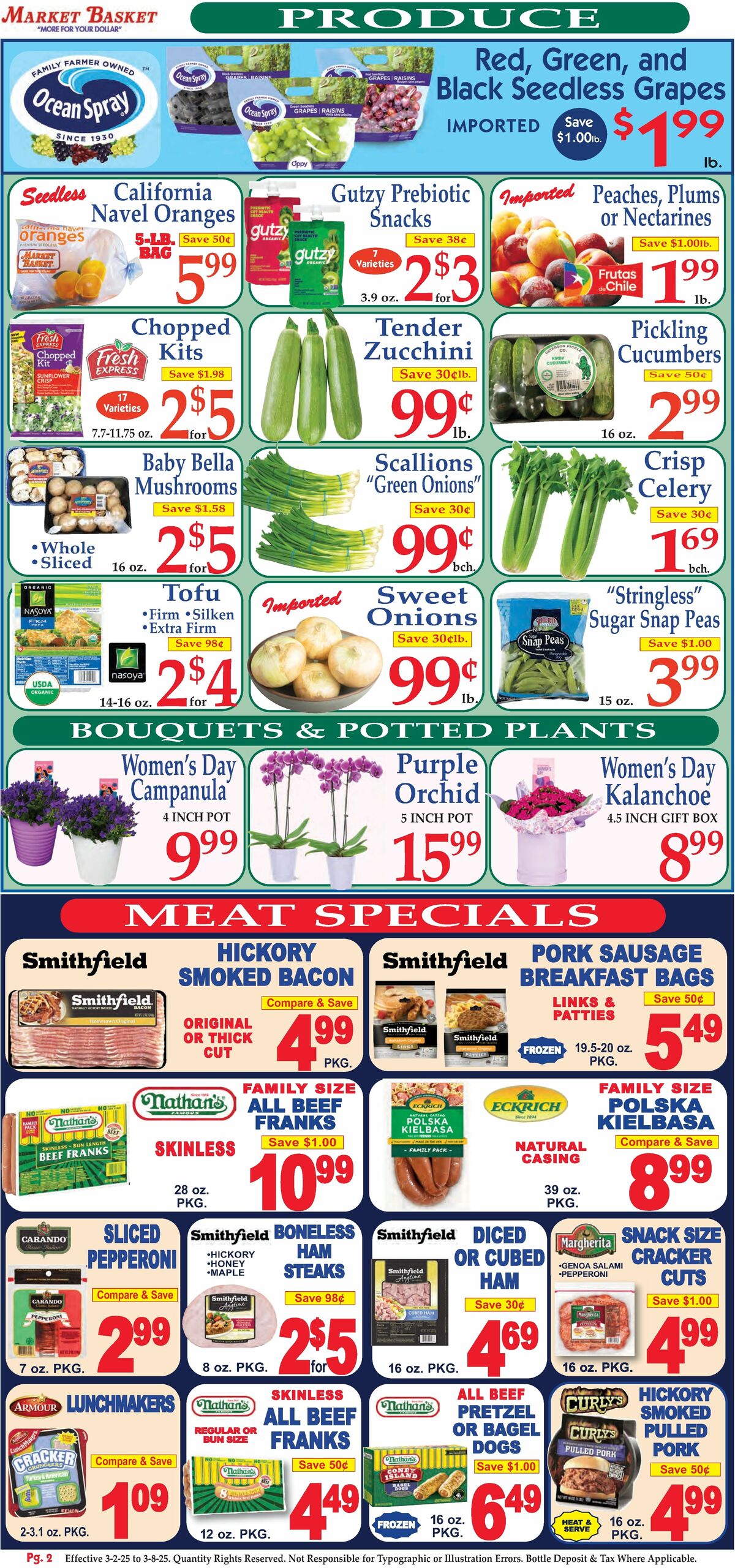 Market Basket Weekly Ad from March 2