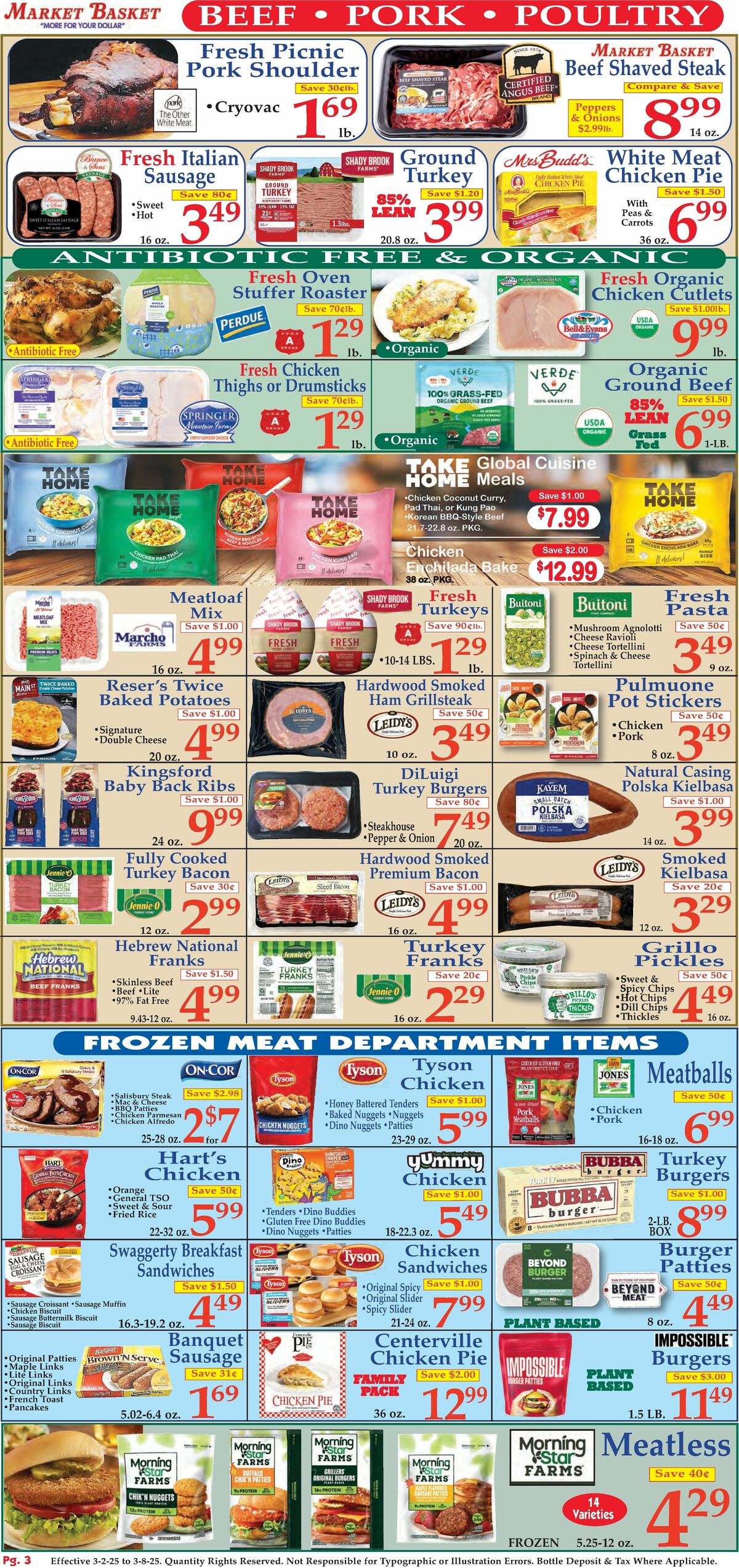Market Basket Weekly Ad from March 2