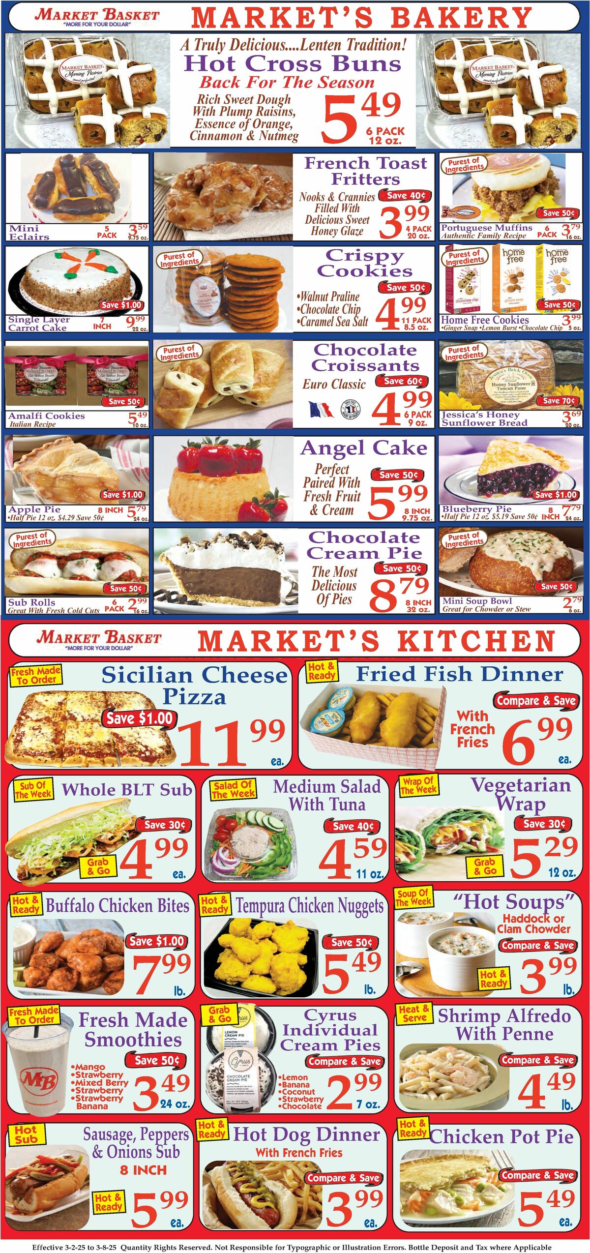 Market Basket Weekly Ad from March 2