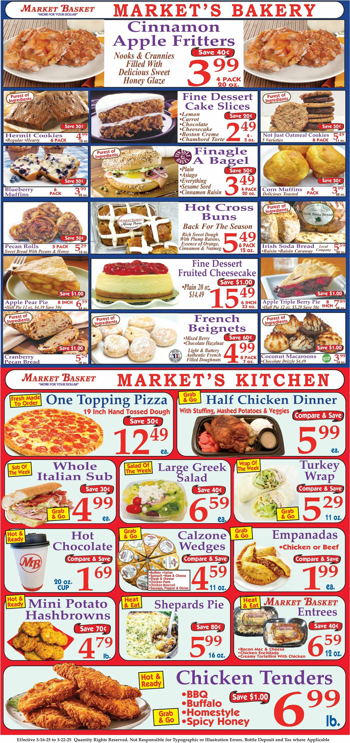 Market Basket Weekly Ad from March 16
