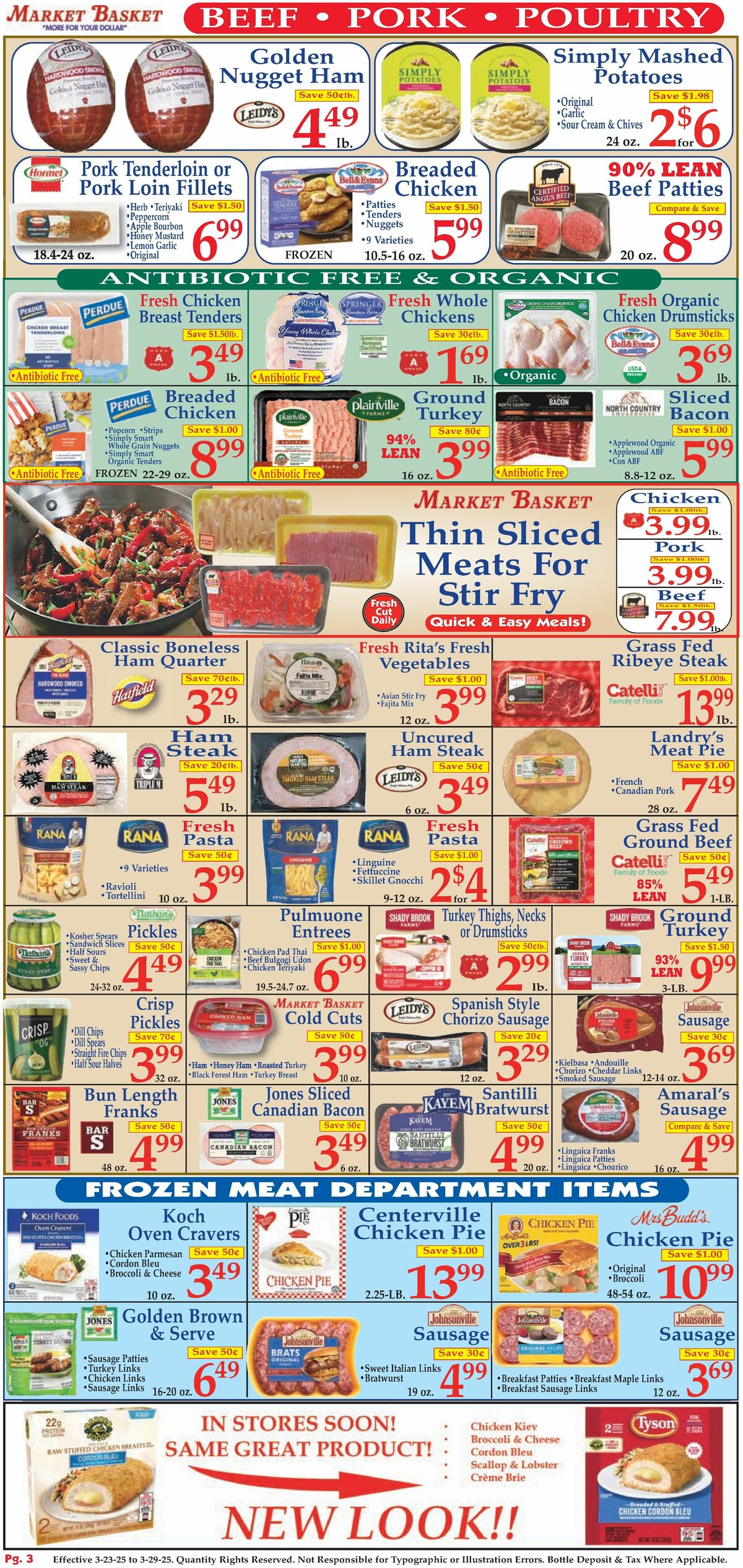Market Basket Weekly Ad from March 23