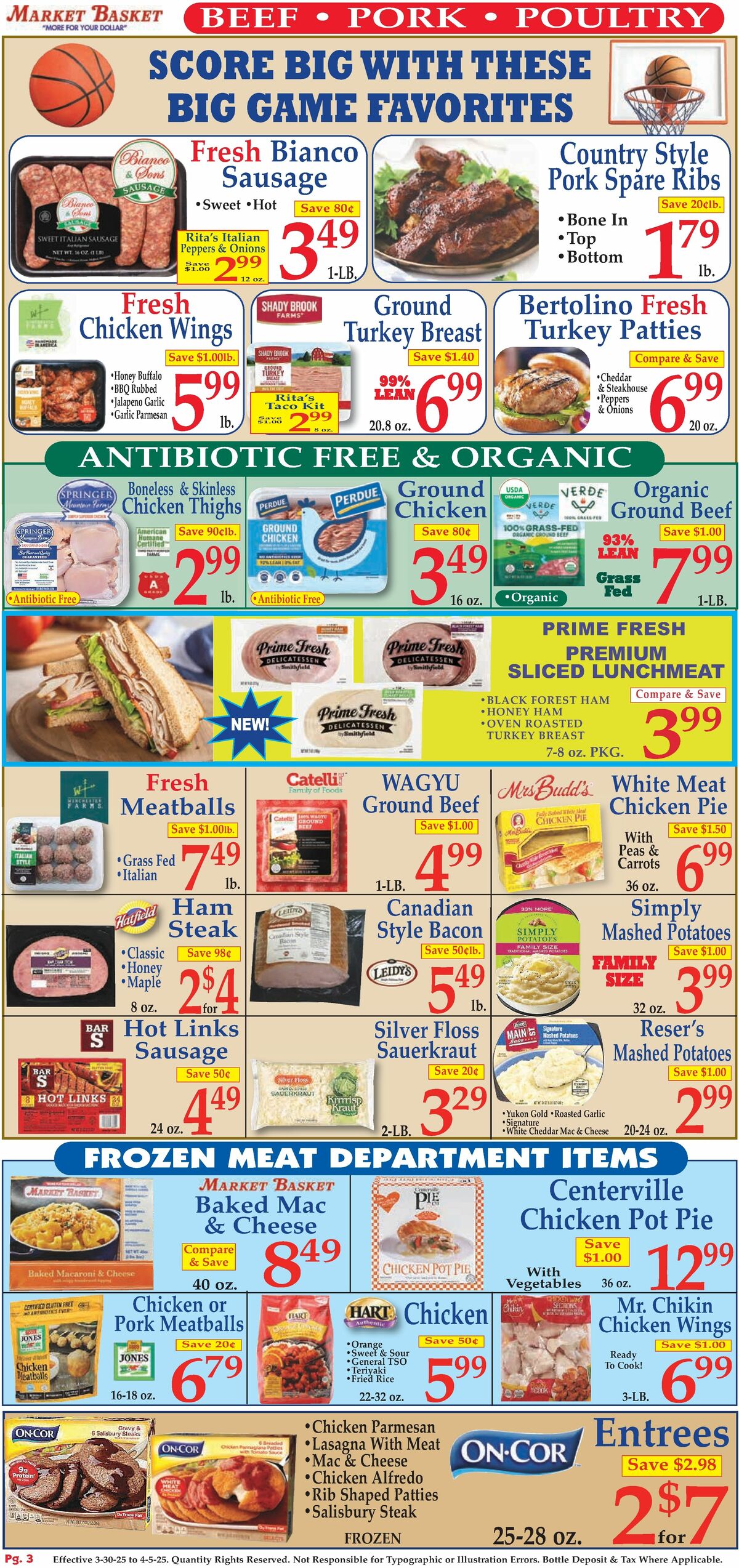 Market Basket Weekly Ad from March 30
