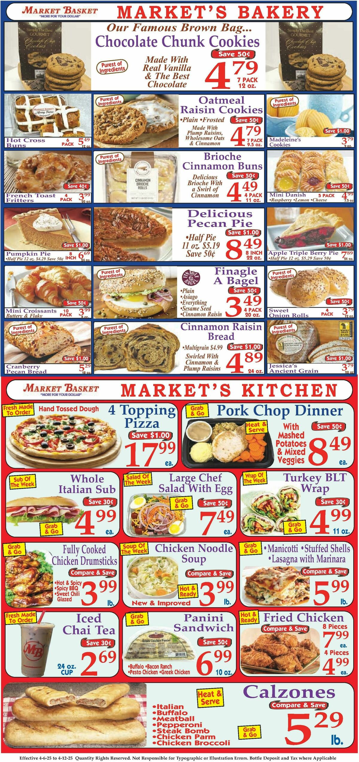 Market Basket Weekly Ad from April 6