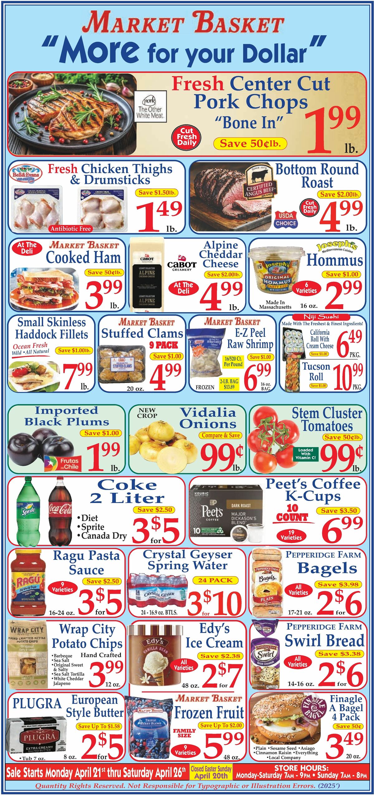 Market Basket Weekly Ad from April 21