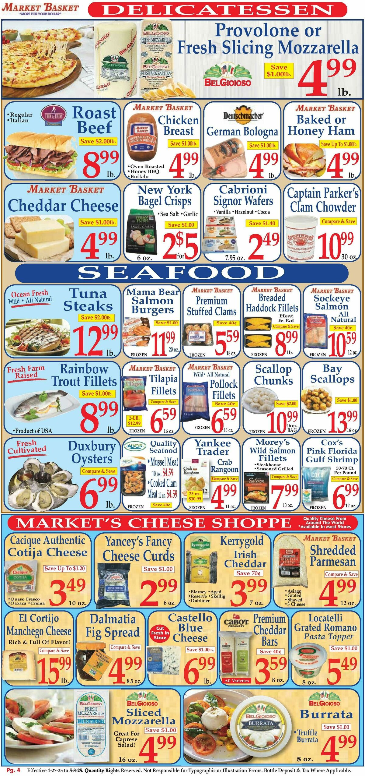 Market Basket Weekly Ad from April 27
