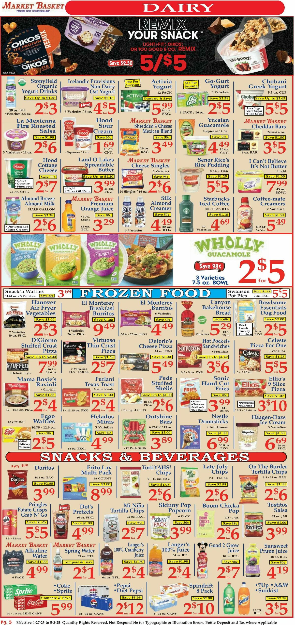 Market Basket Weekly Ad from April 27