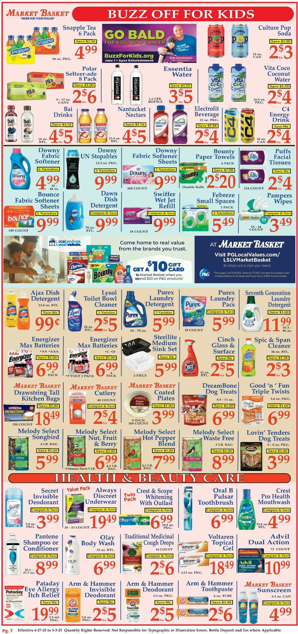 Market Basket Weekly Ad from April 27