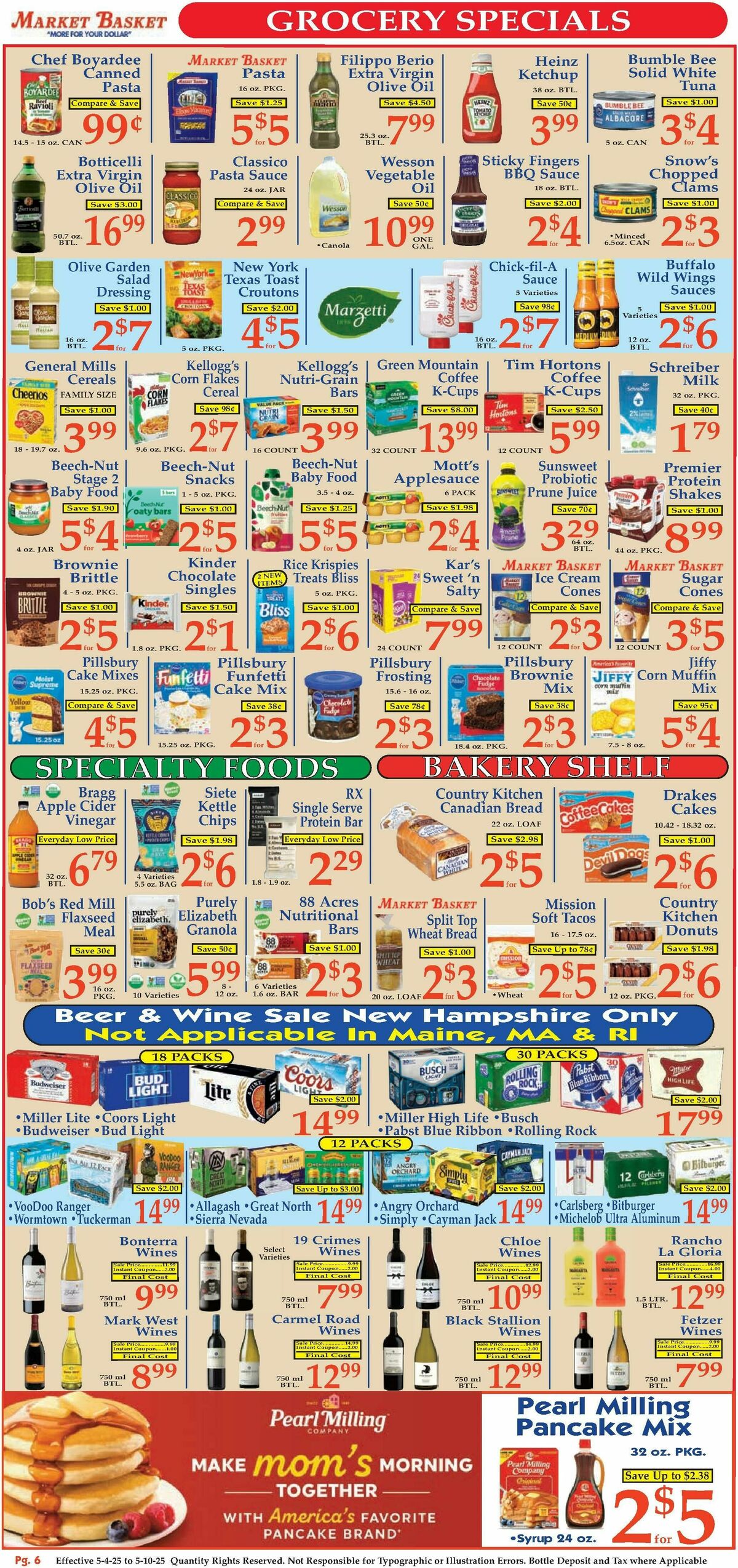 Market Basket Weekly Ad from May 4