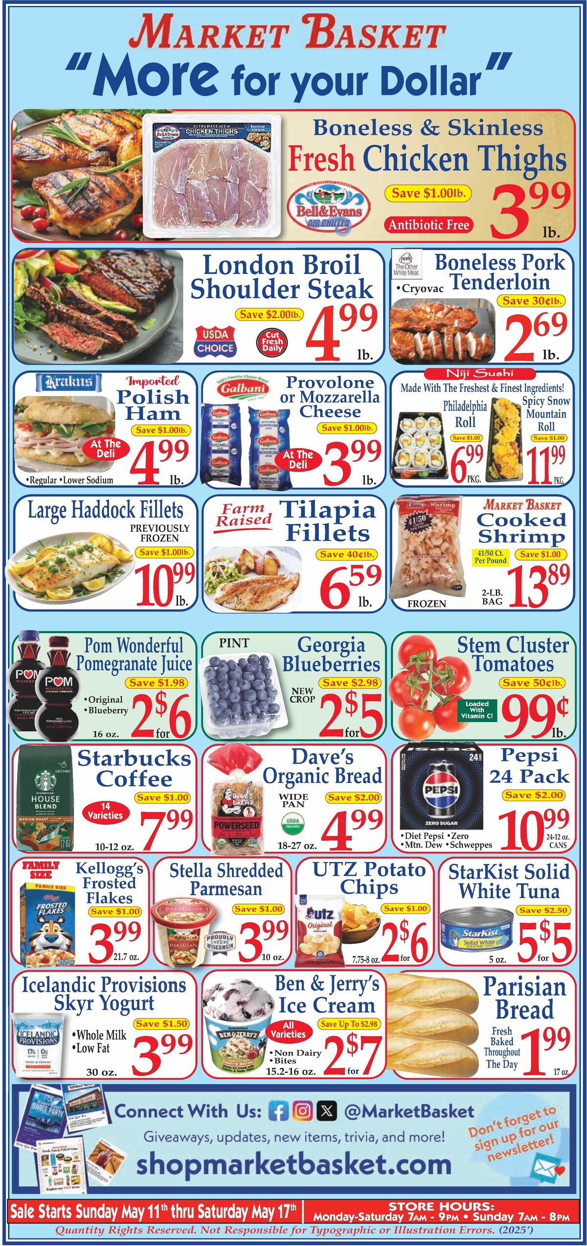 Market Basket Weekly Ad from May 11