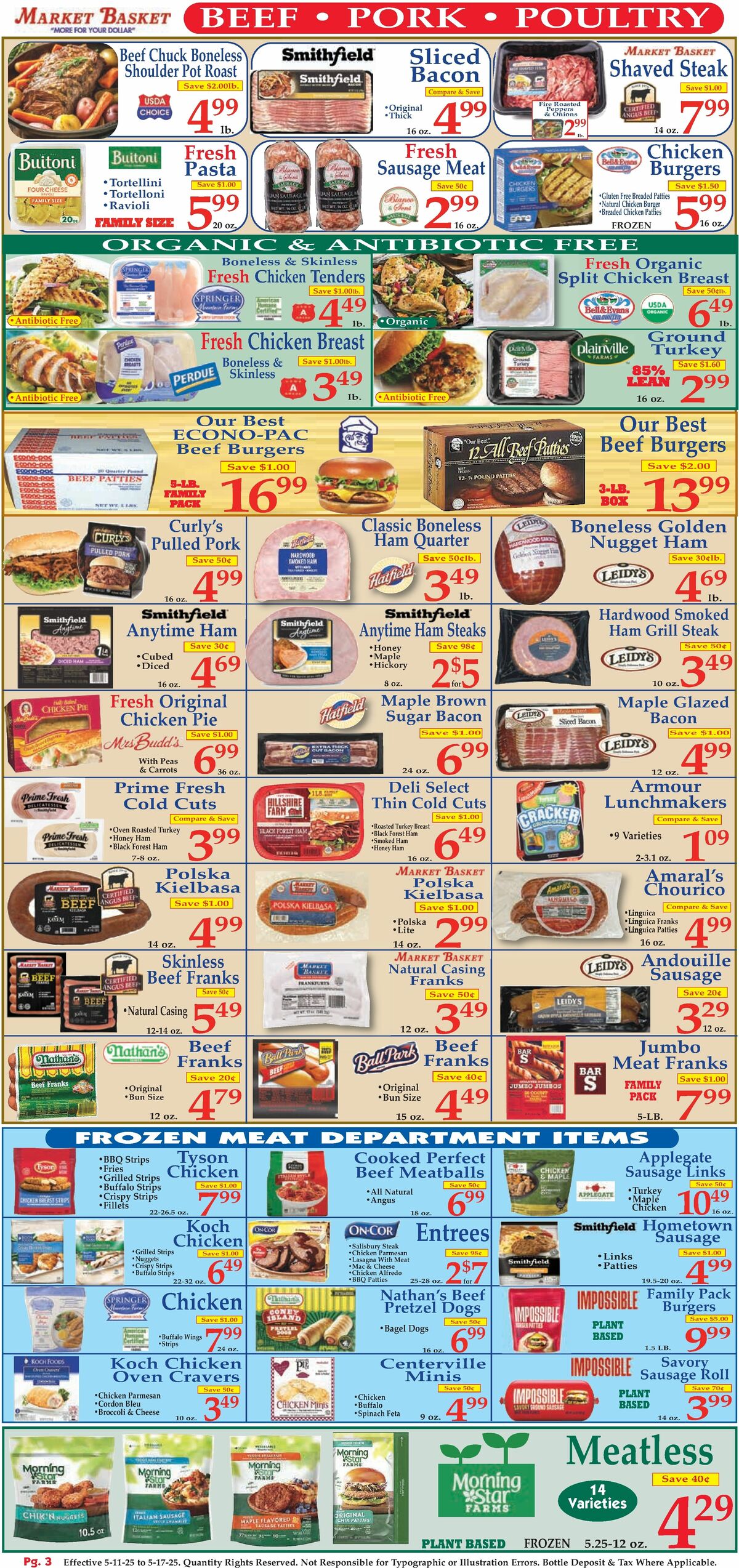 Market Basket Weekly Ad from May 11