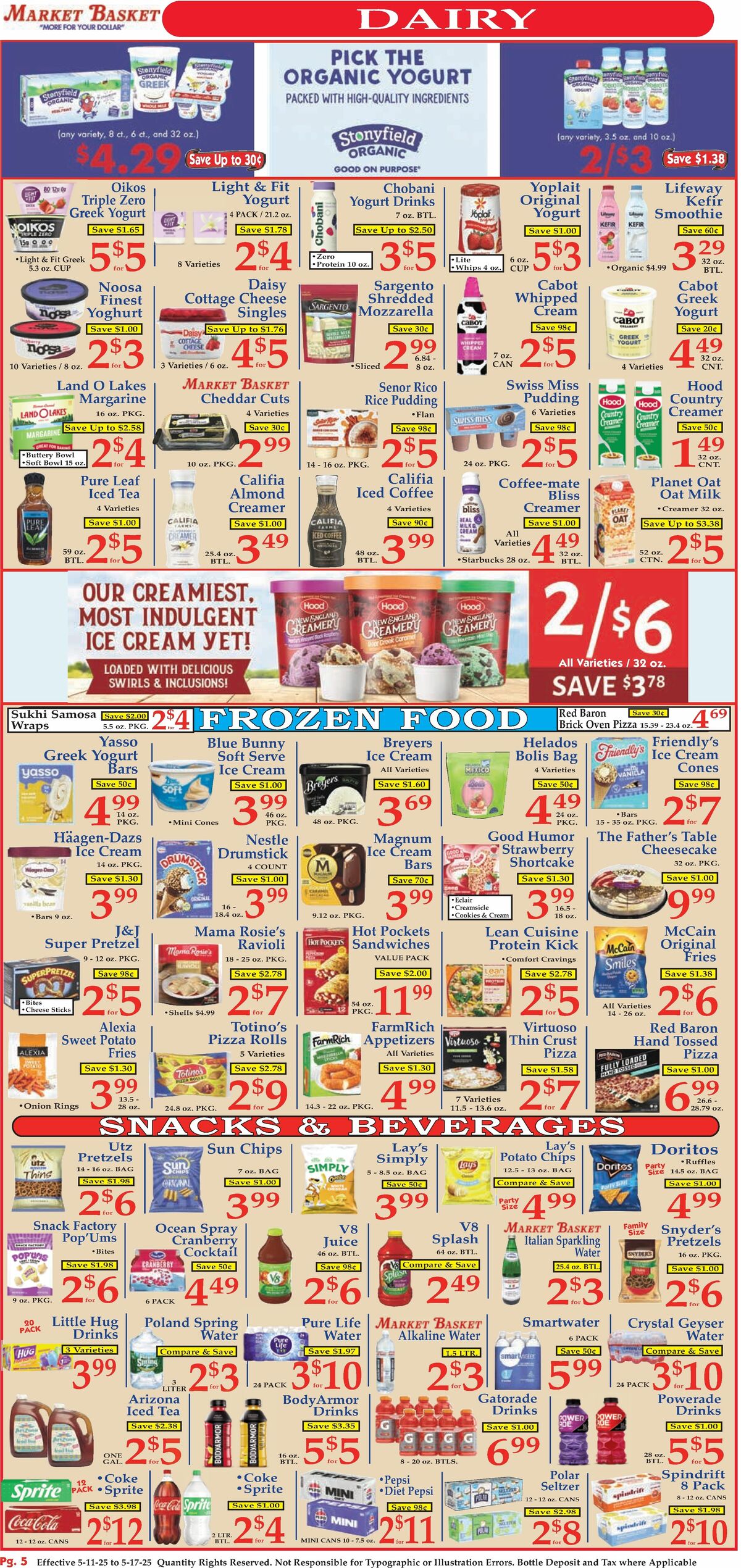 Market Basket Weekly Ad from May 11