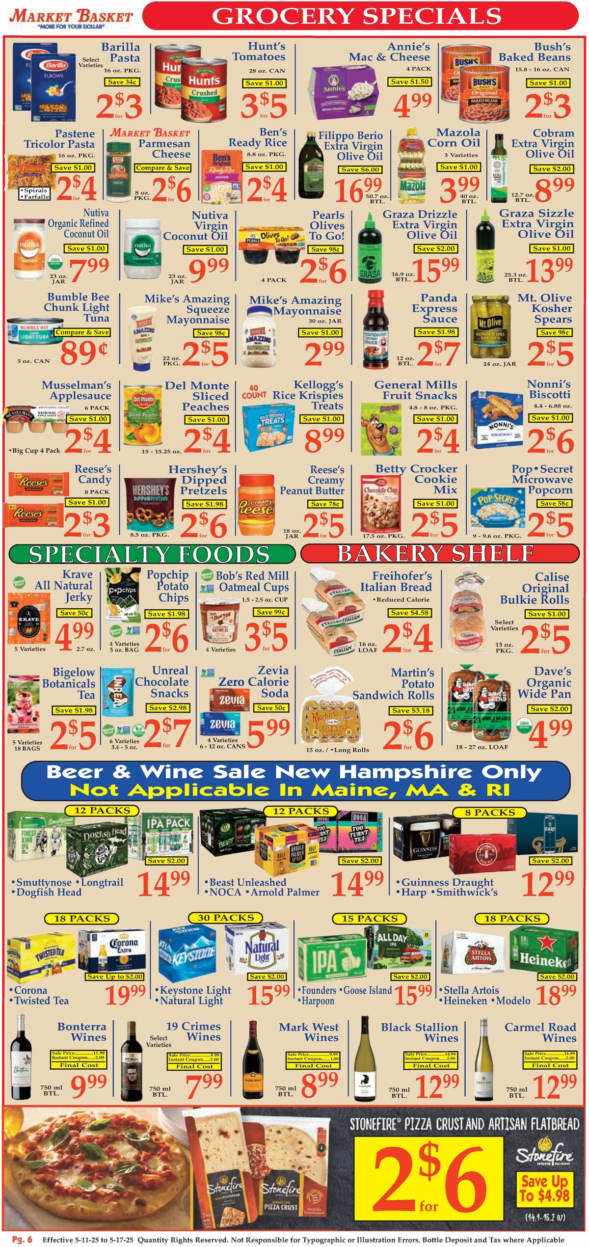 Market Basket Weekly Ad from May 11