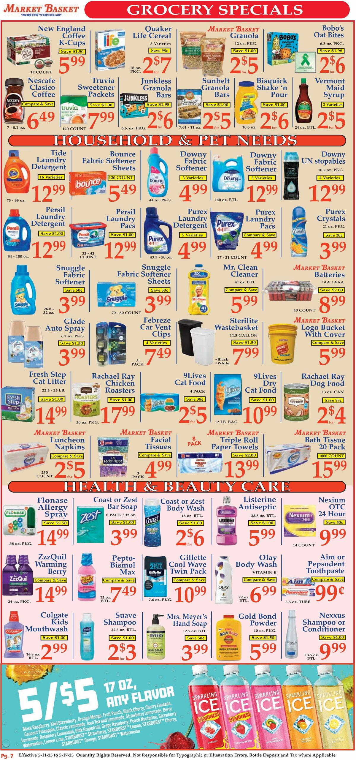 Market Basket Weekly Ad from May 11