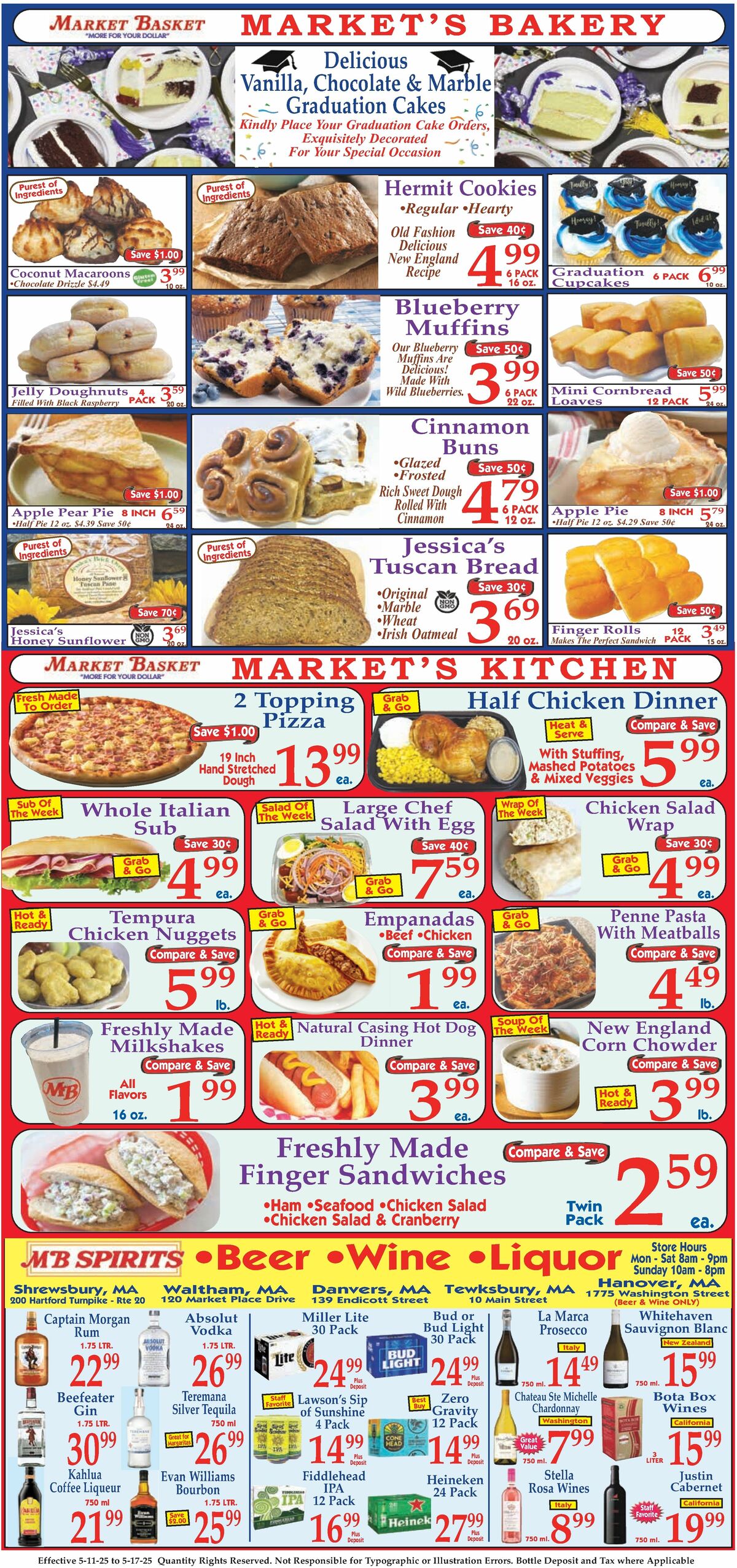 Market Basket Weekly Ad from May 11