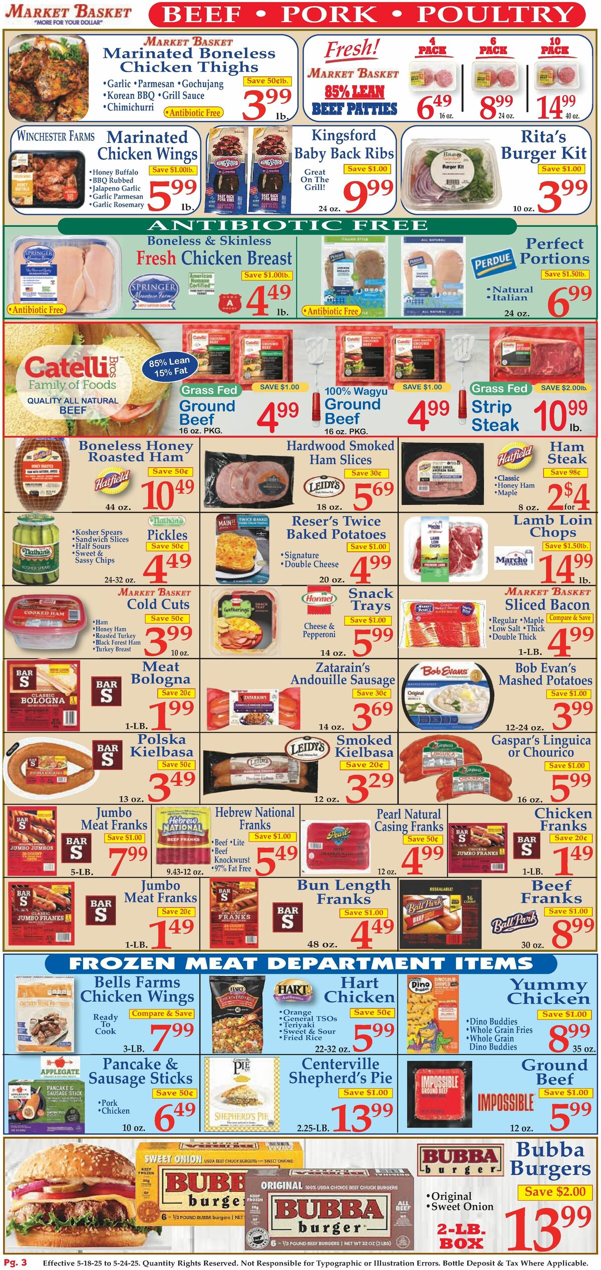 Market Basket Weekly Ad from May 18