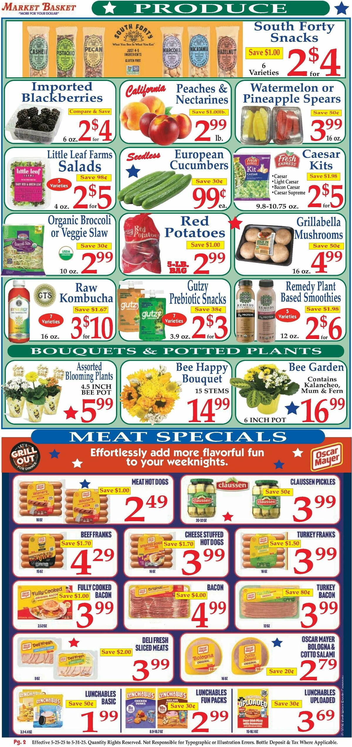 Market Basket Weekly Ad from May 25