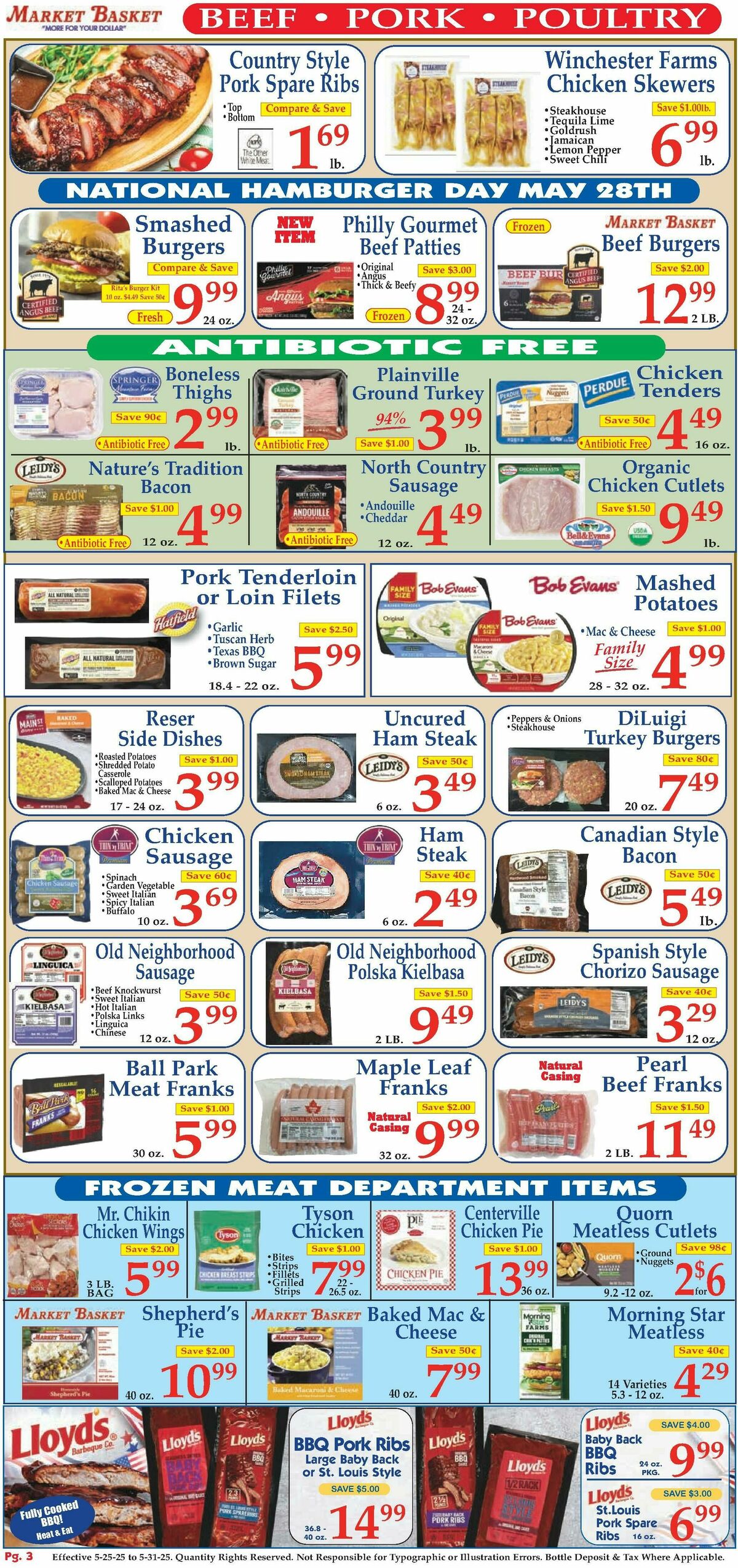 Market Basket Weekly Ad from May 25