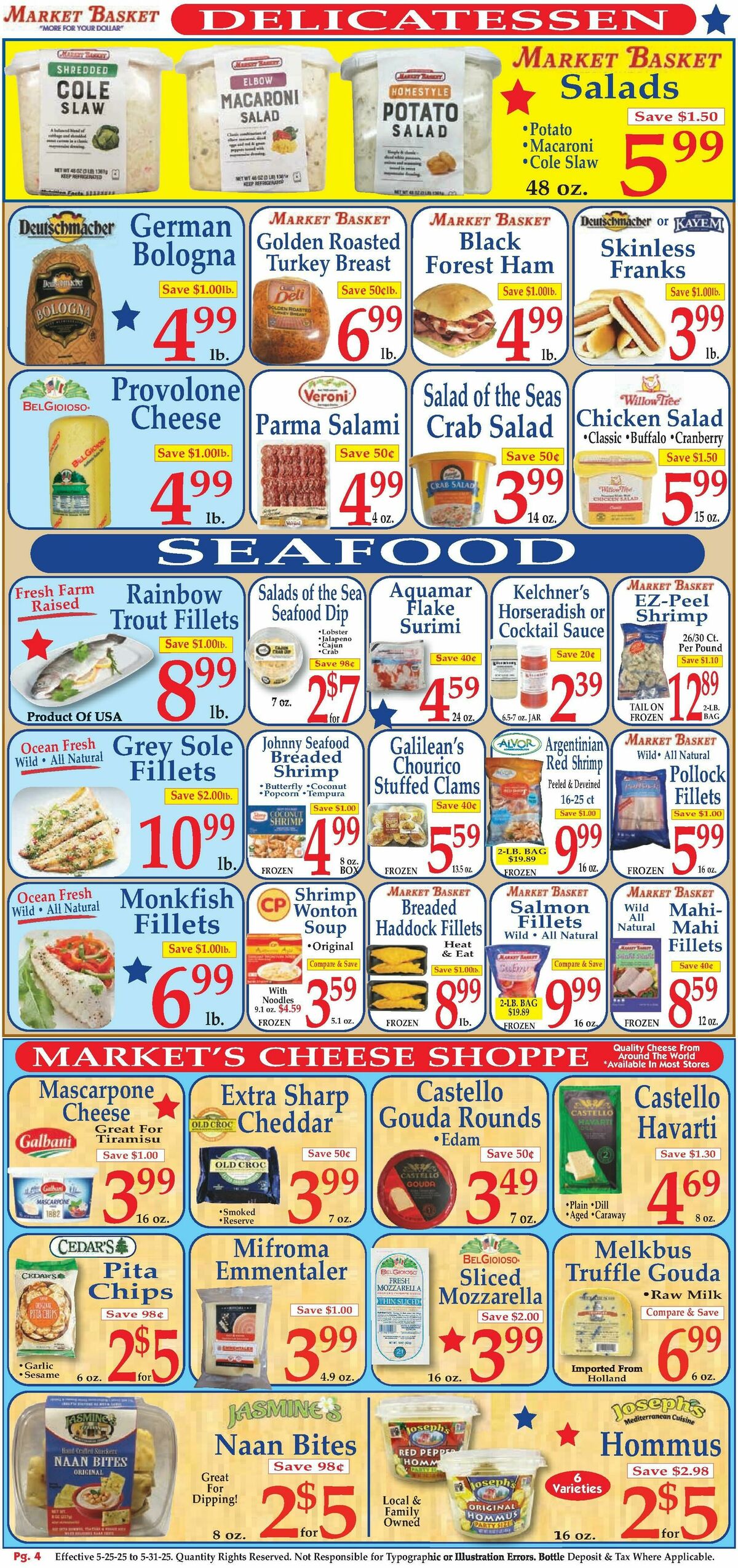 Market Basket Weekly Ad from May 25
