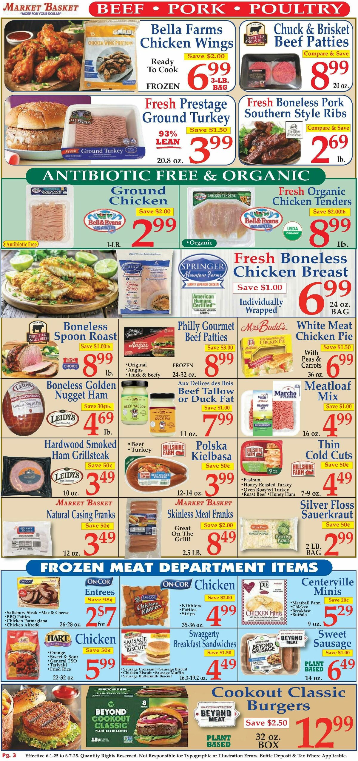 Market Basket Weekly Ad from June 1
