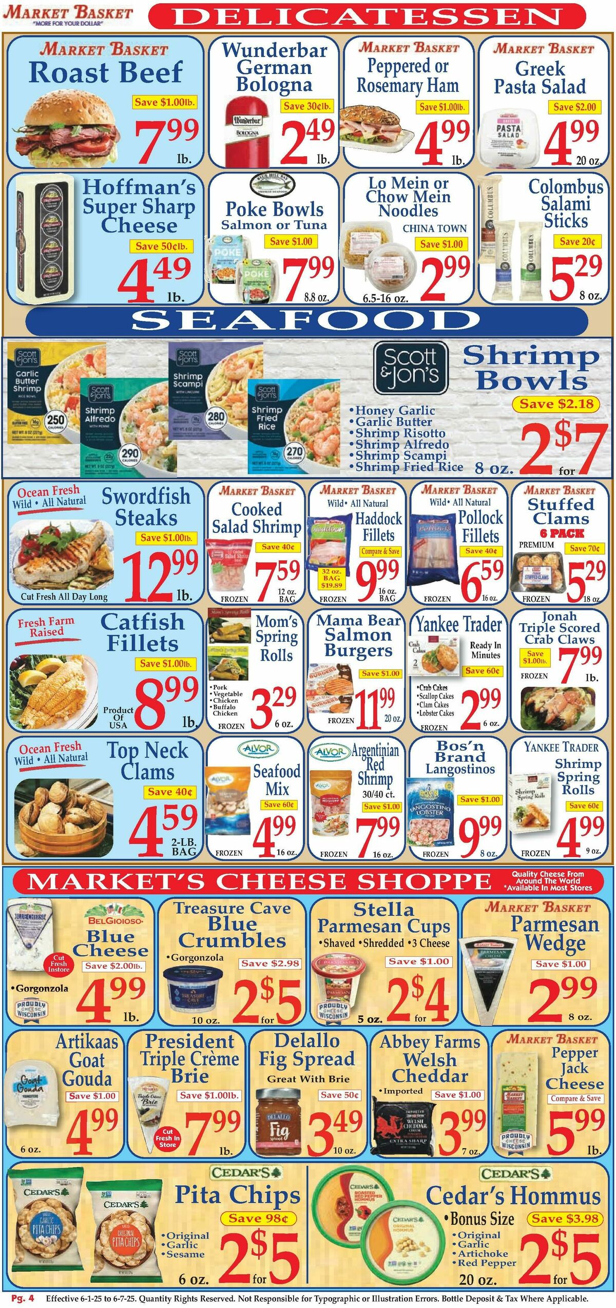 Market Basket Weekly Ad from June 1