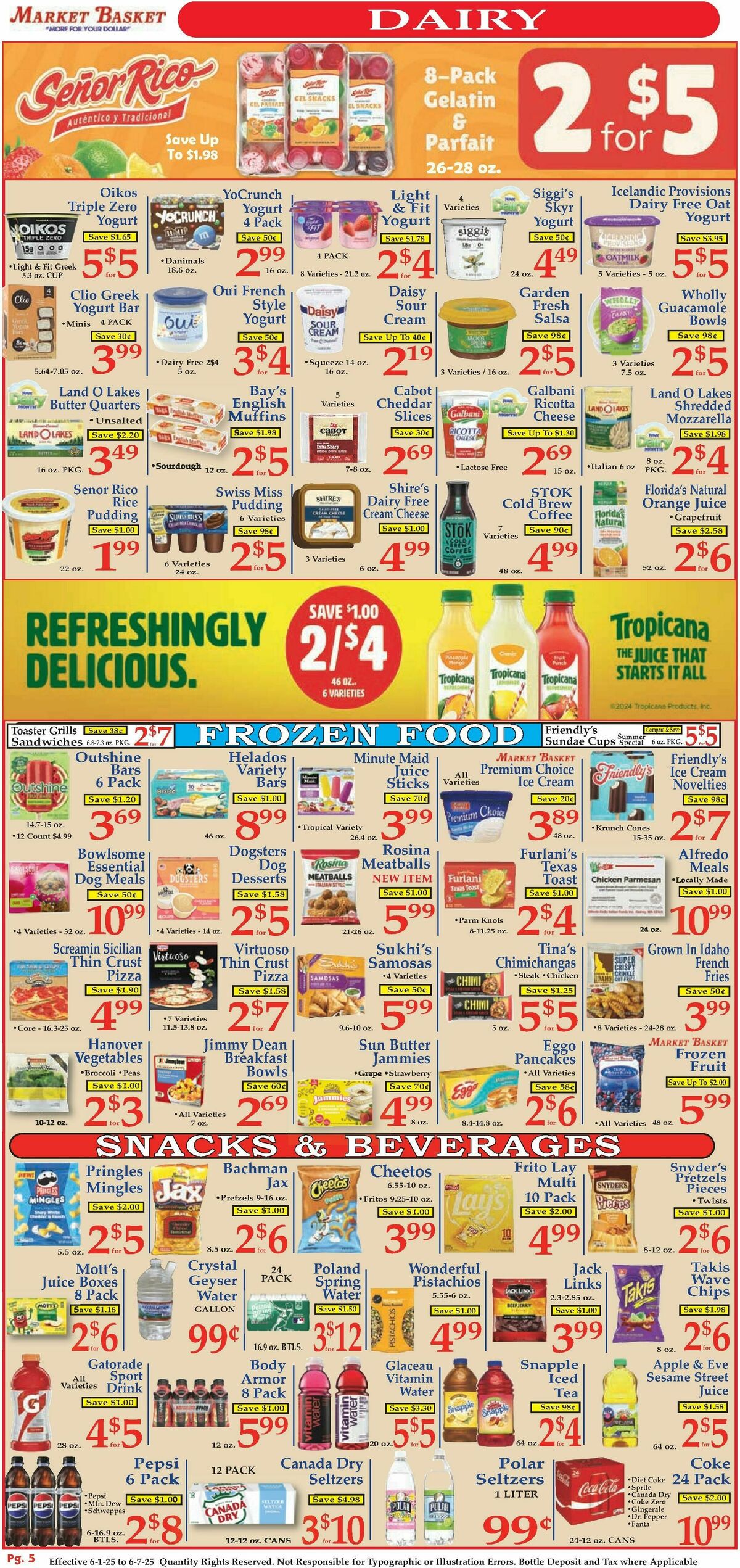 Market Basket Weekly Ad from June 1