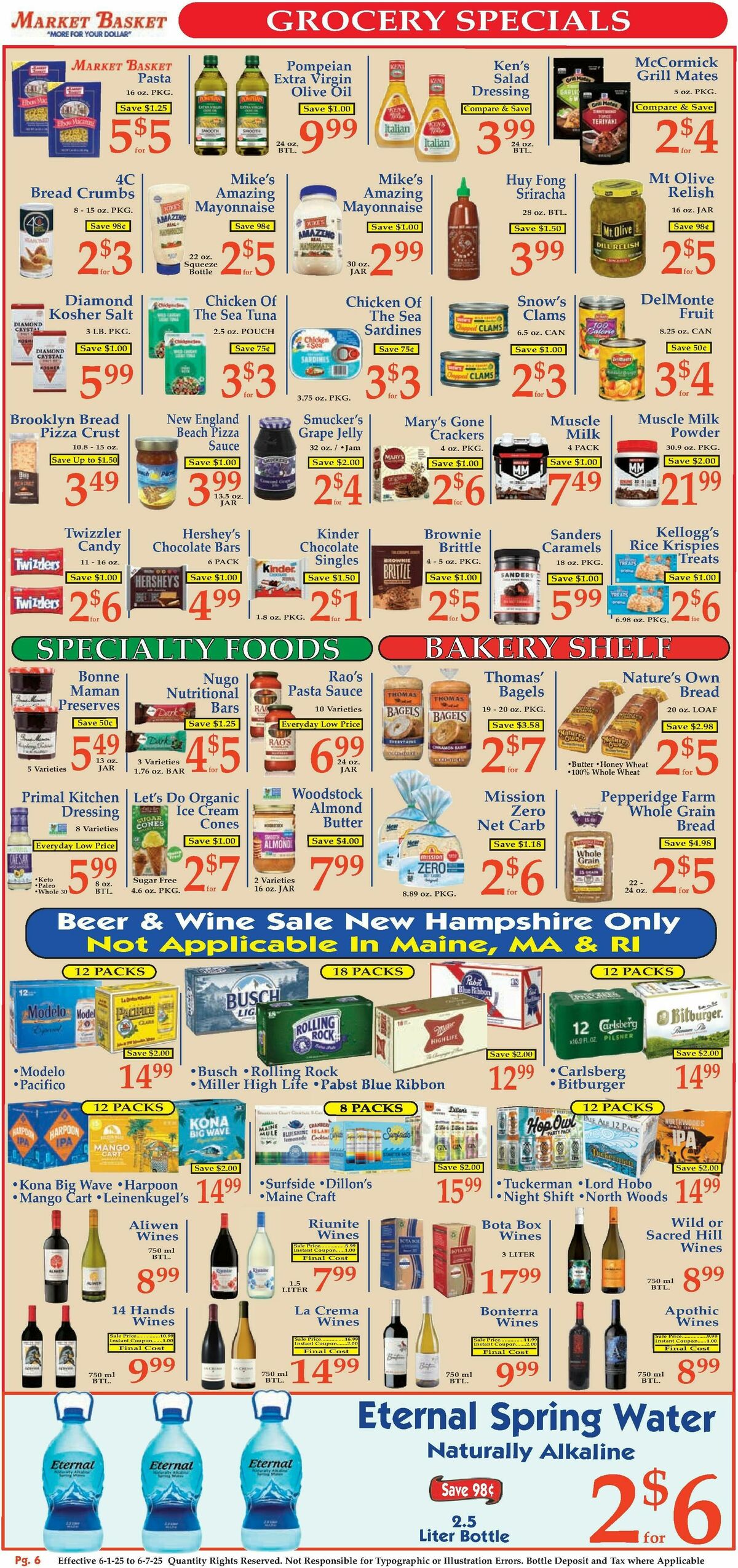 Market Basket Weekly Ad from June 1