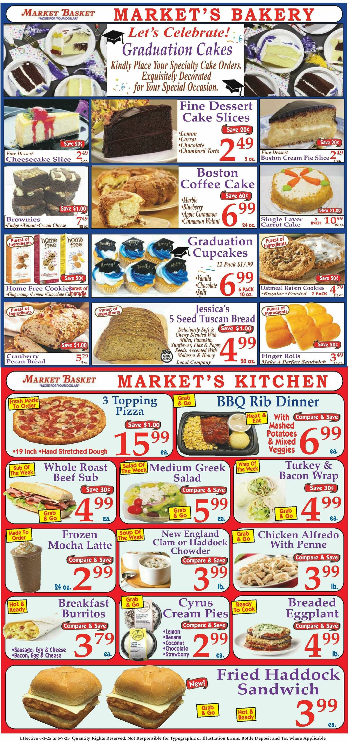 Market Basket Weekly Ad from June 1