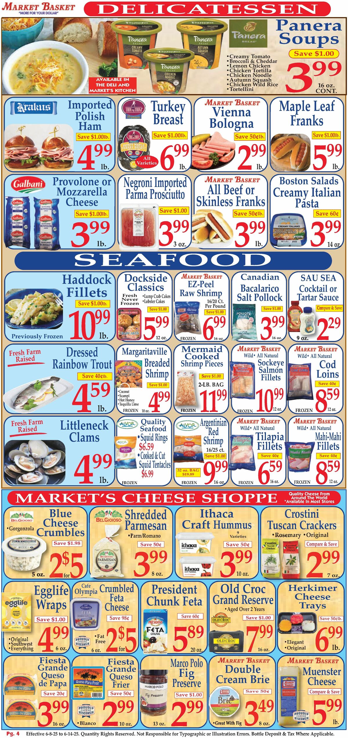 Market Basket Weekly Ad from June 8