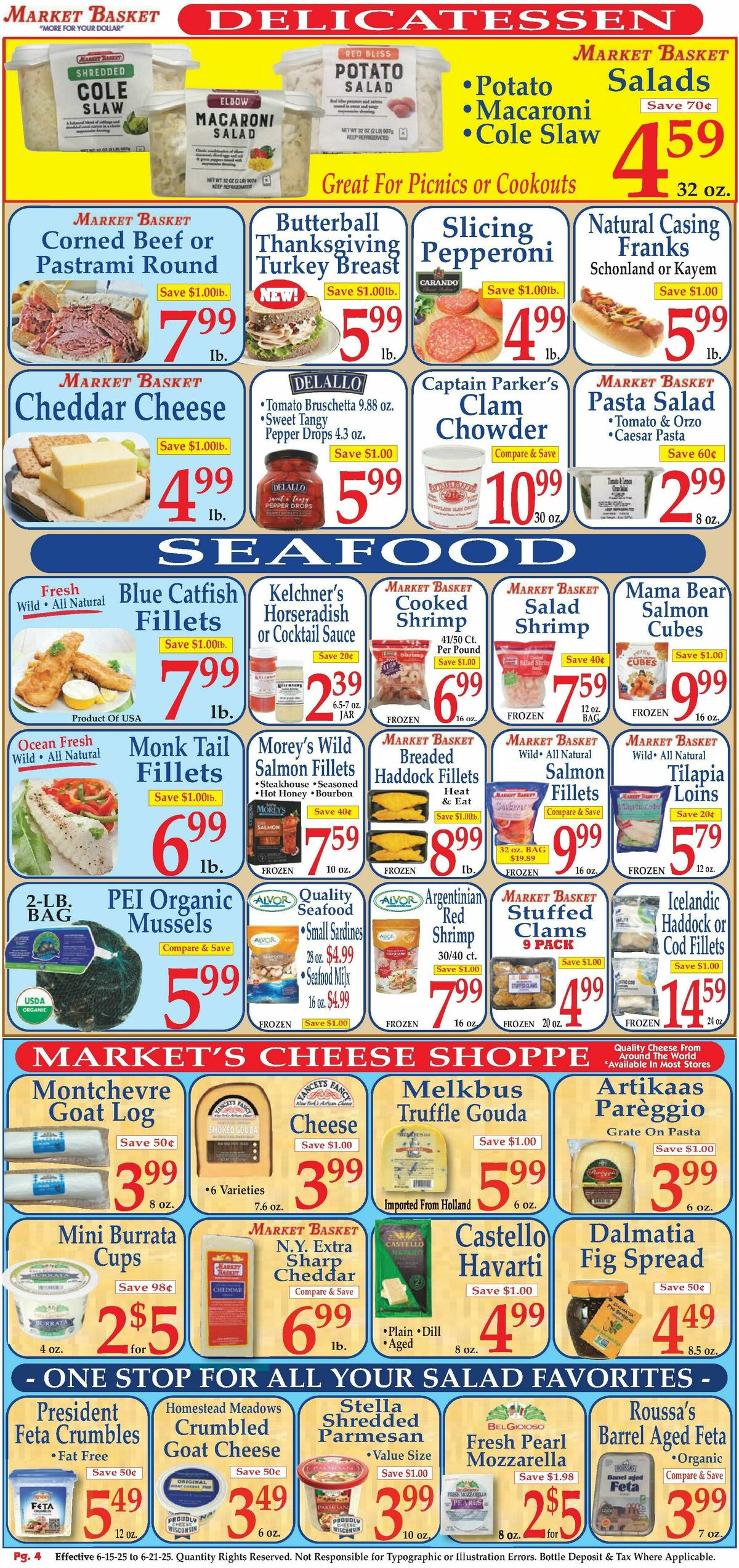 Market Basket Weekly Ad from June 15