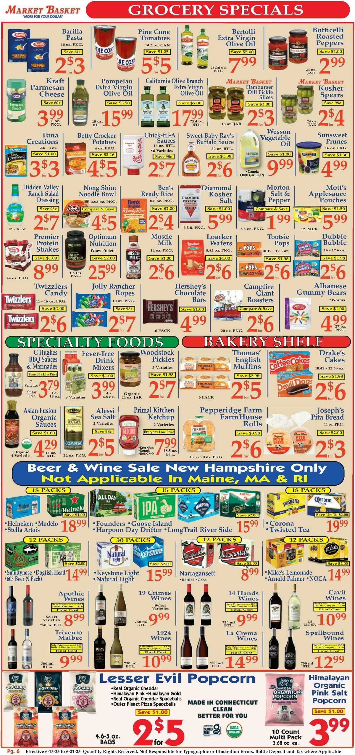 Market Basket Weekly Ad from June 15