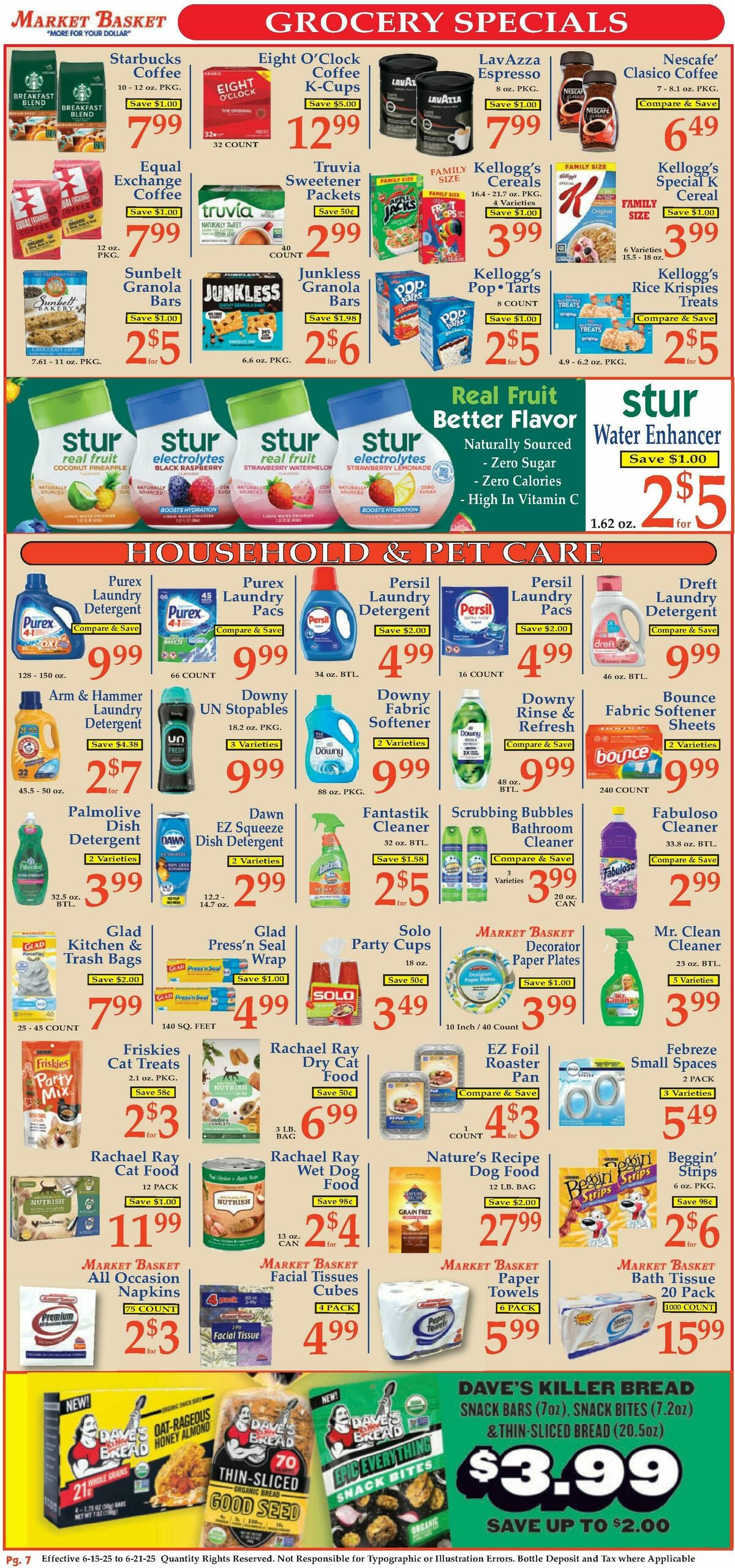 Market Basket Weekly Ad from June 15