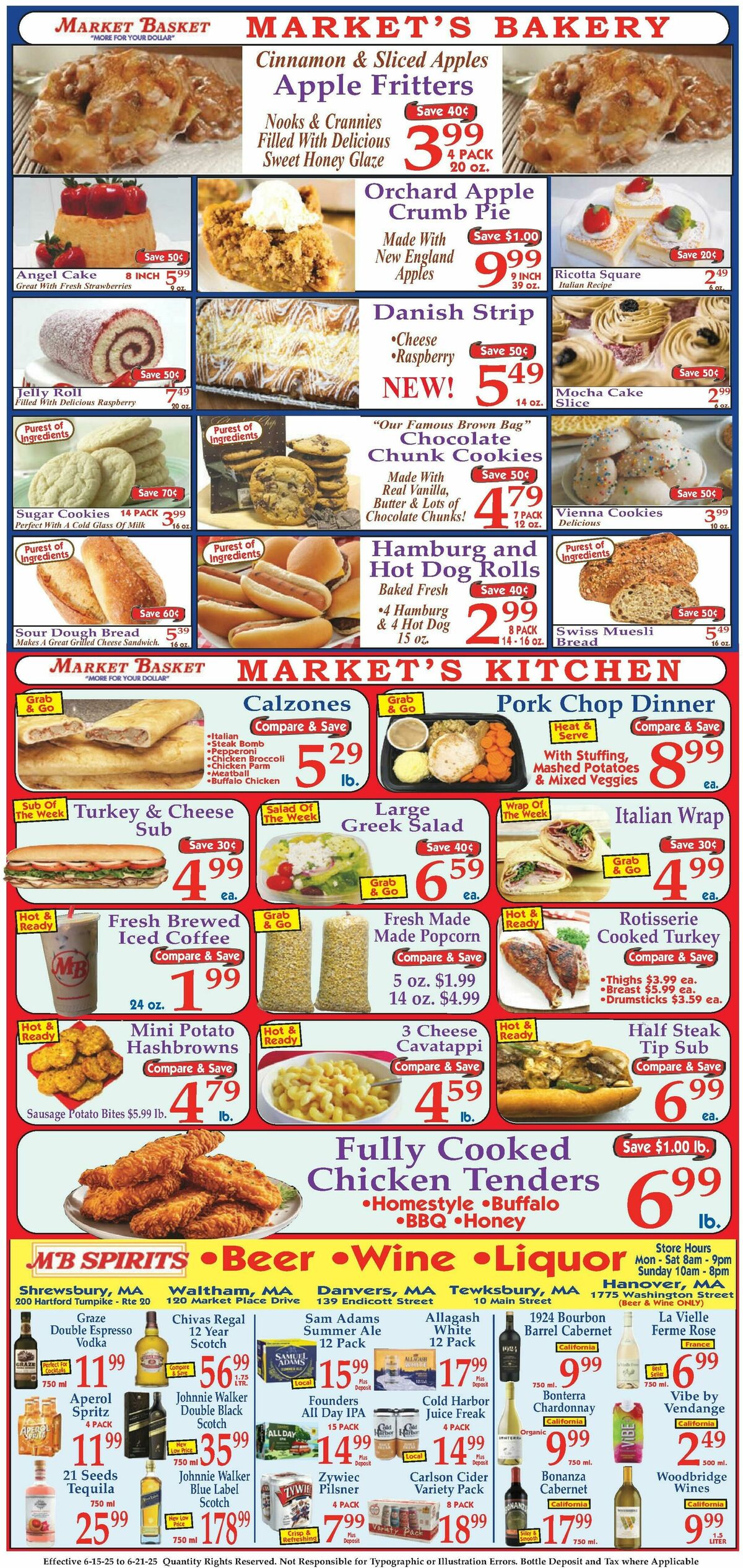 Market Basket Weekly Ad from June 15