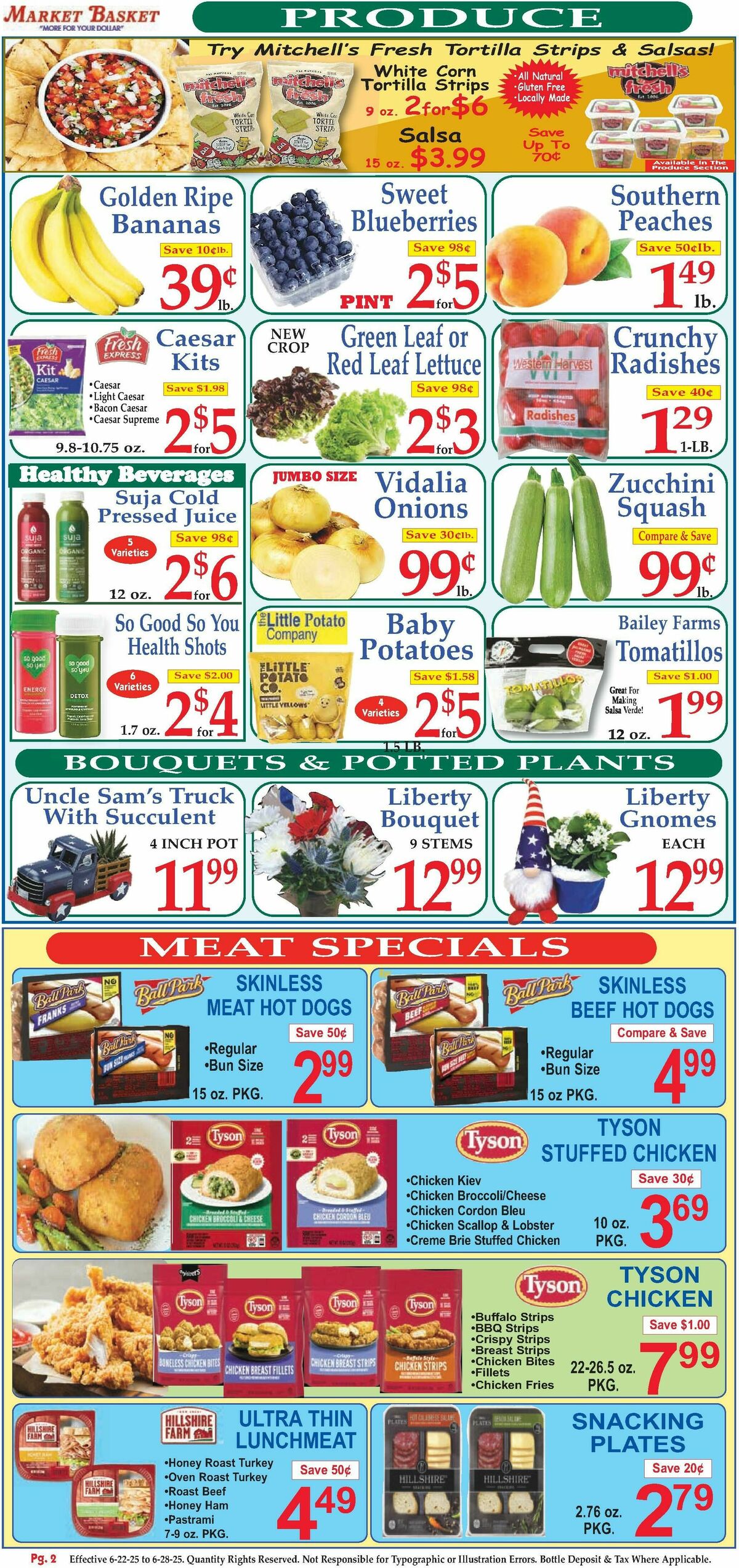 Market Basket Weekly Ad from June 22