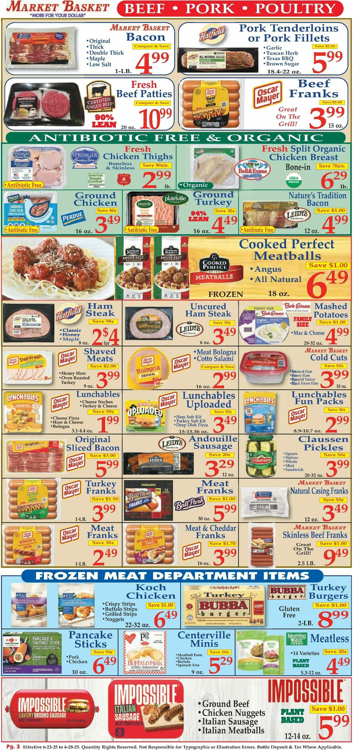 Market Basket Weekly Ad from June 22
