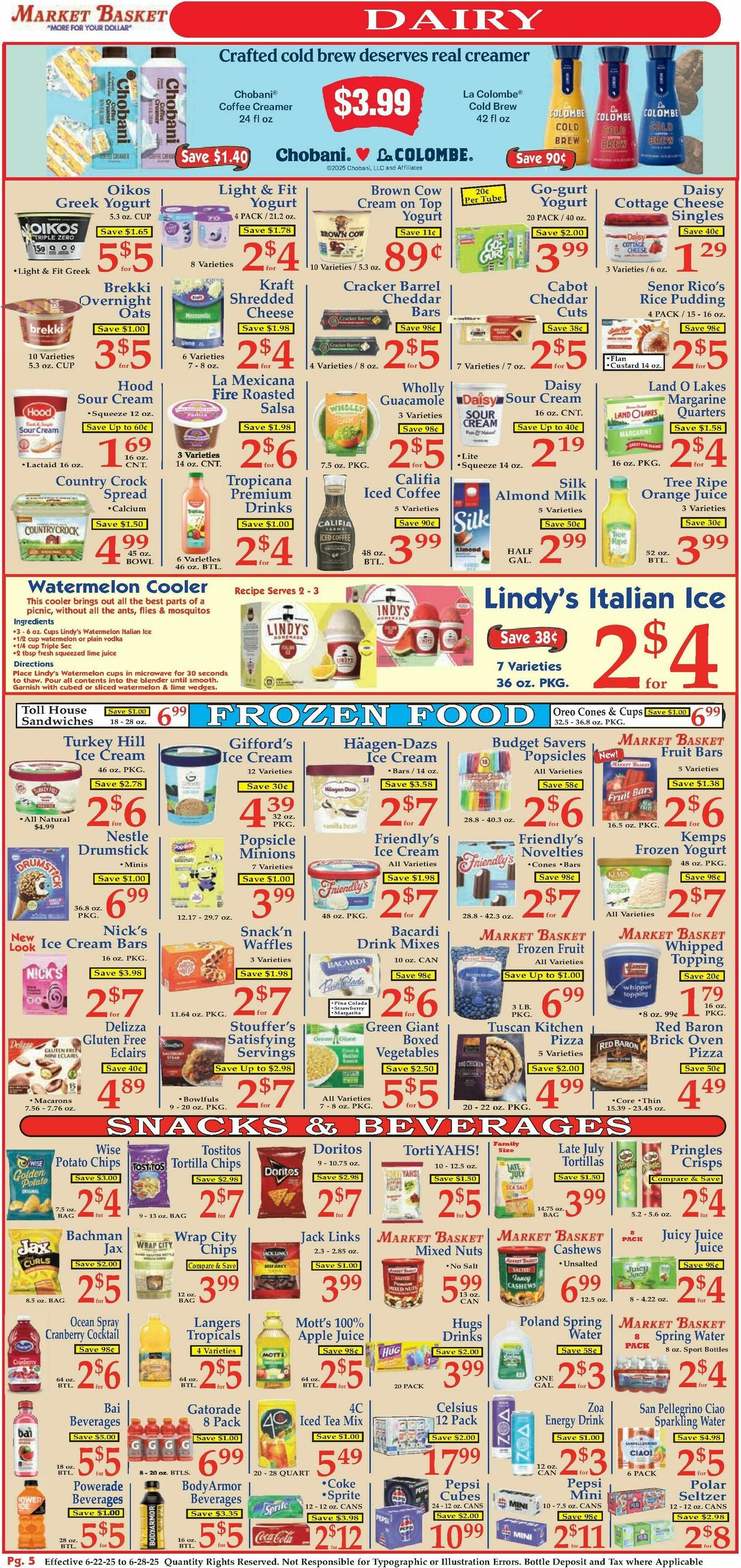 Market Basket Weekly Ad from June 22