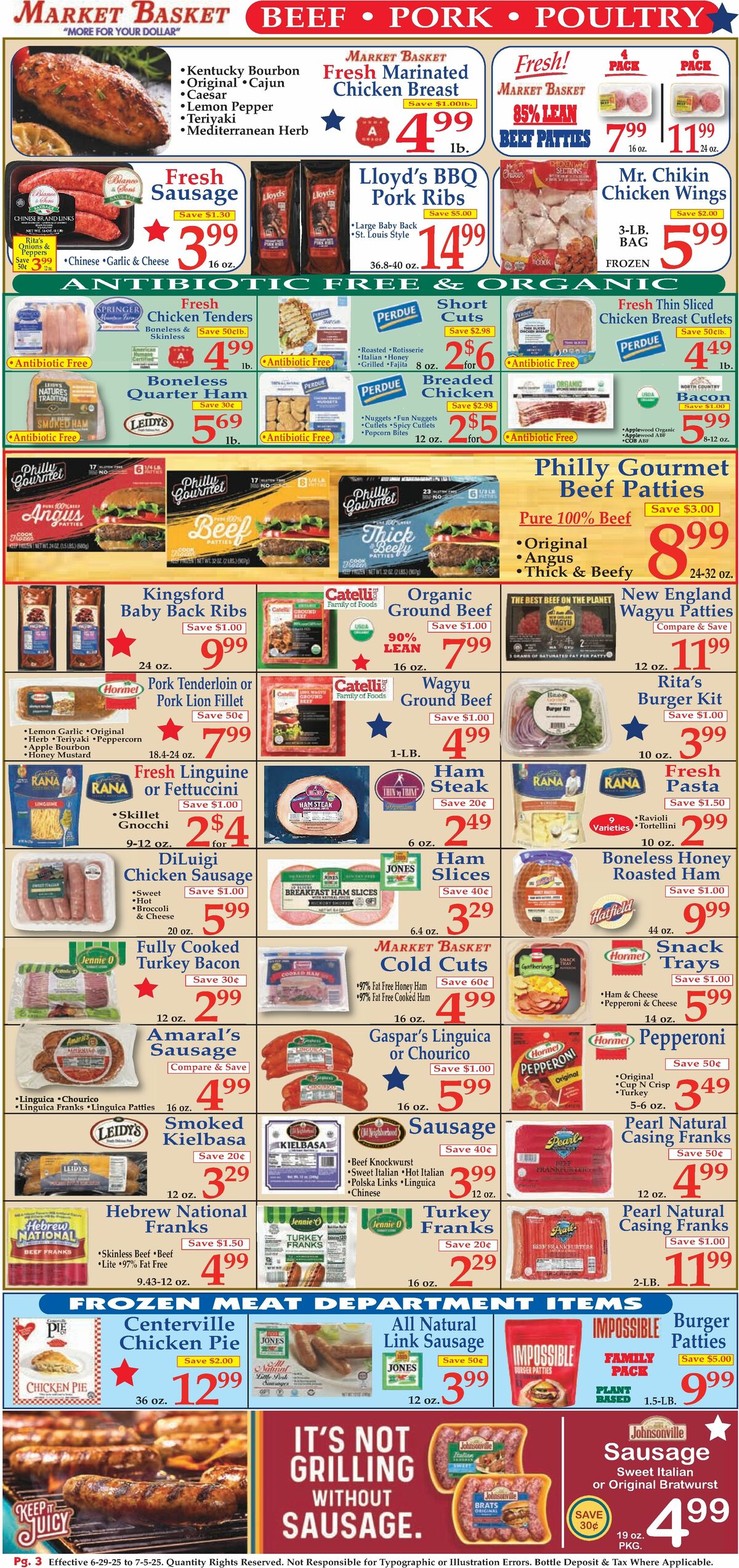 Market Basket Weekly Ad from June 29