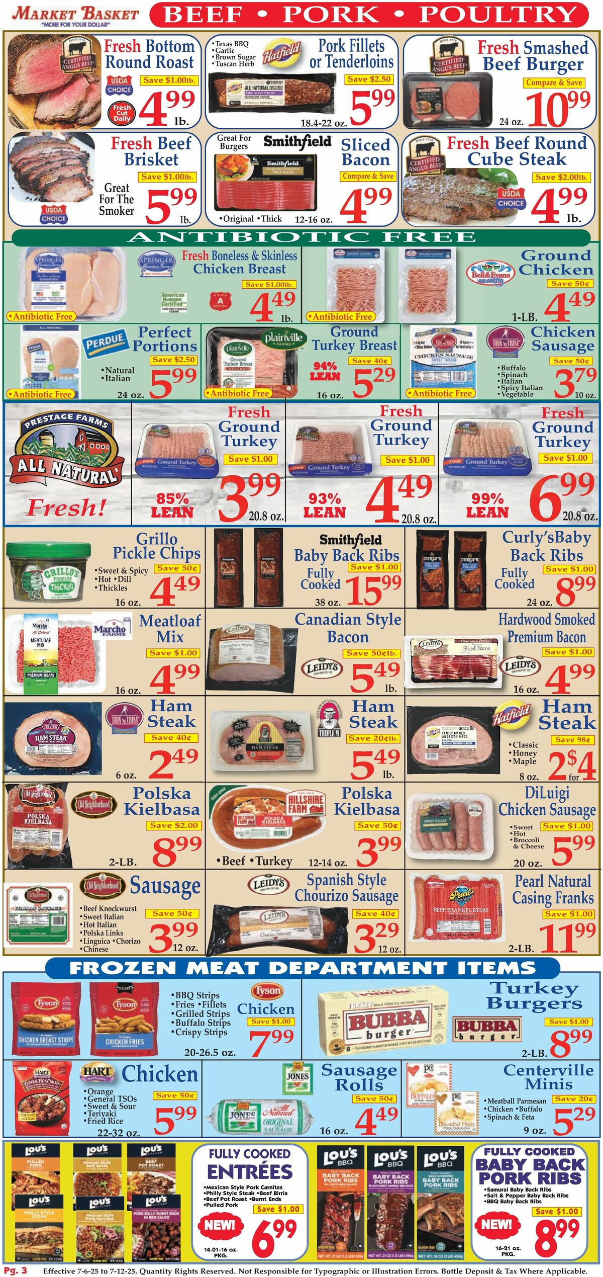Market Basket Weekly Ad from July 6