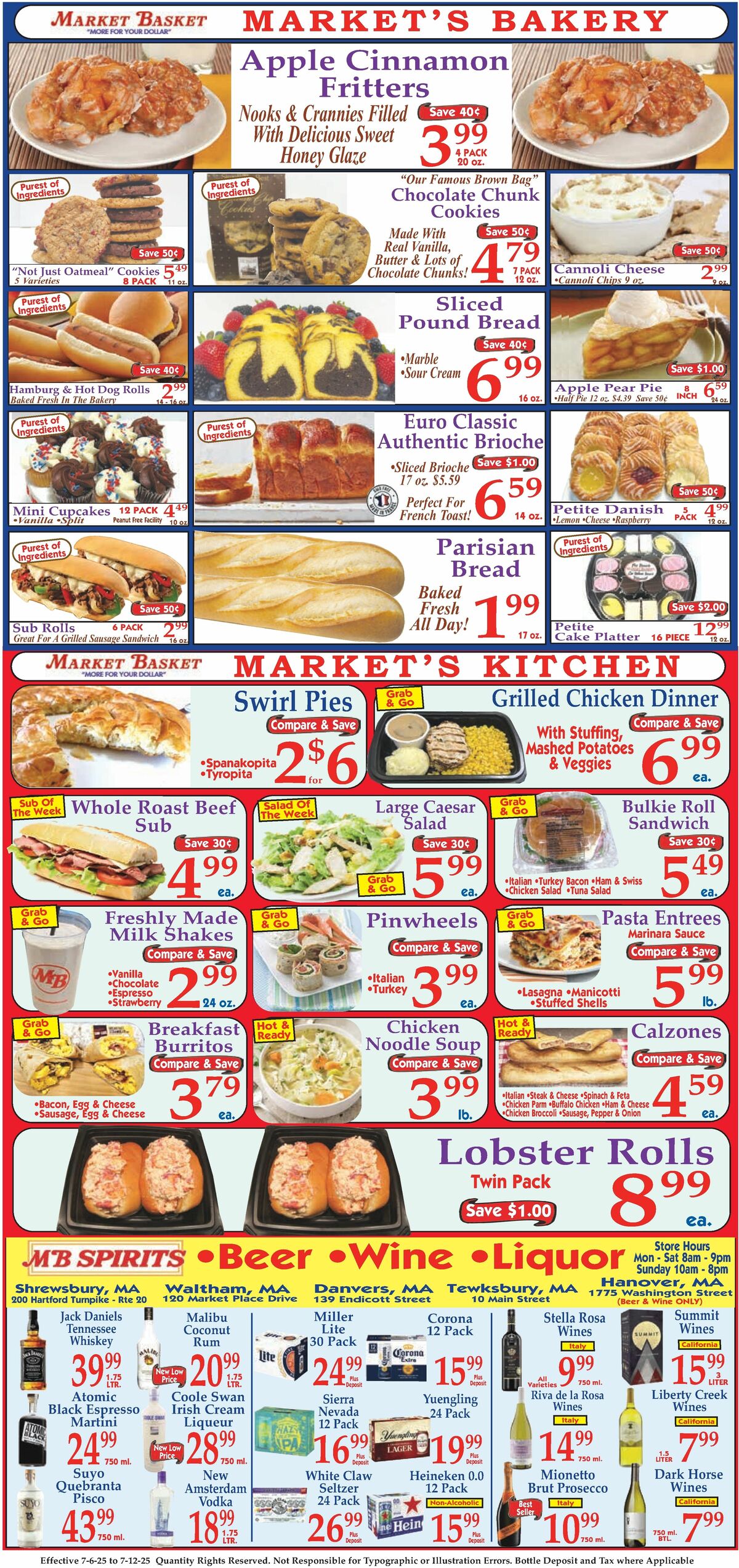 Market Basket Weekly Ad from July 6