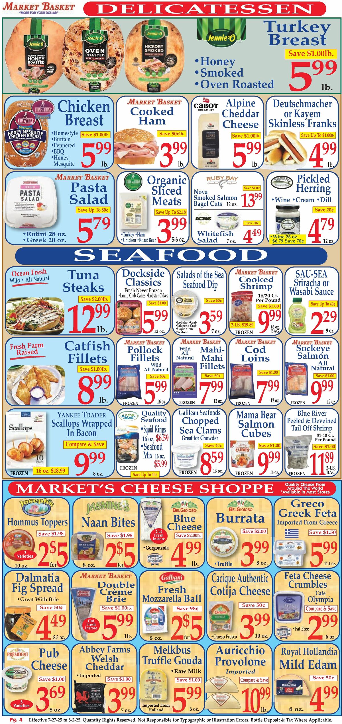 Market Basket Weekly Ad from July 27
