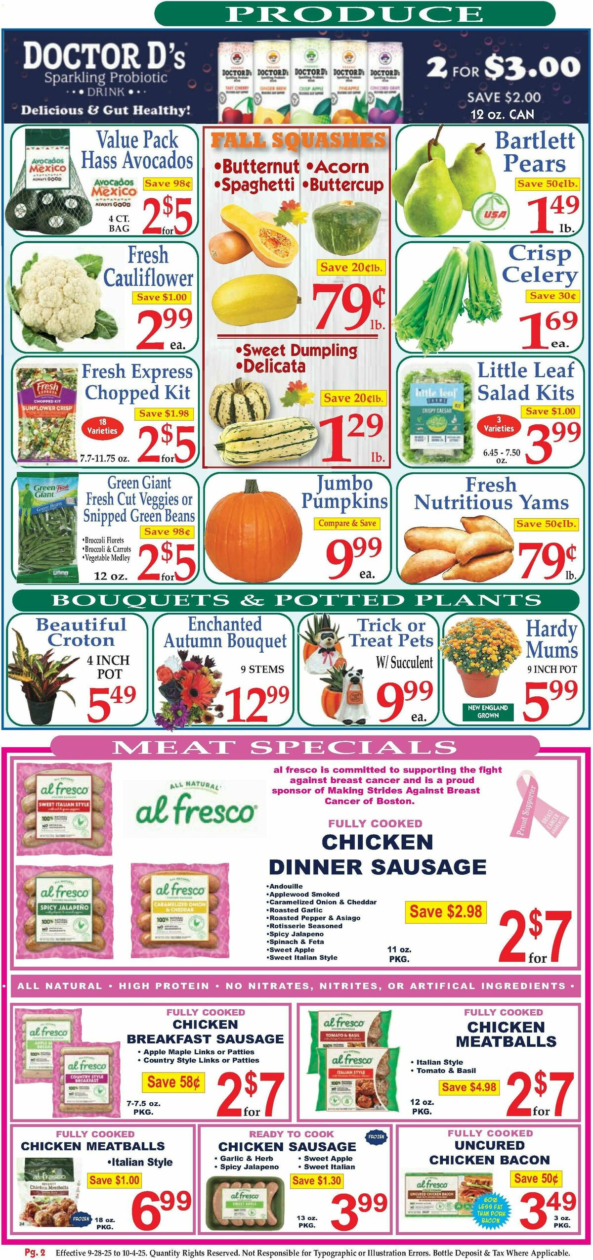 Market Basket Weekly Ad from September 28